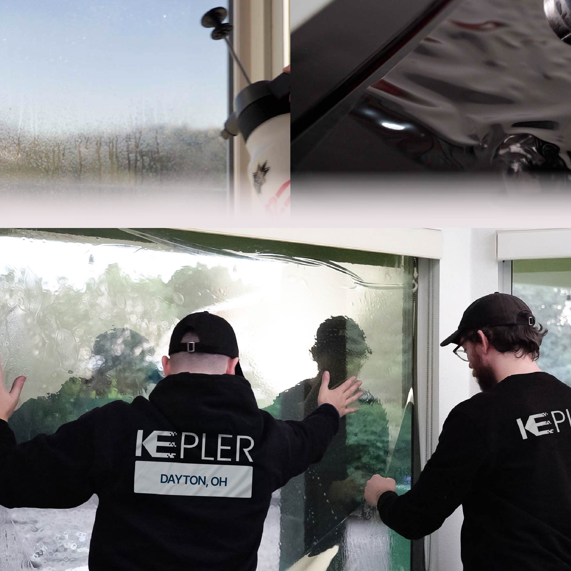 Kepler Specialist Performing Commercial Window Tinting in Dayton Dayton