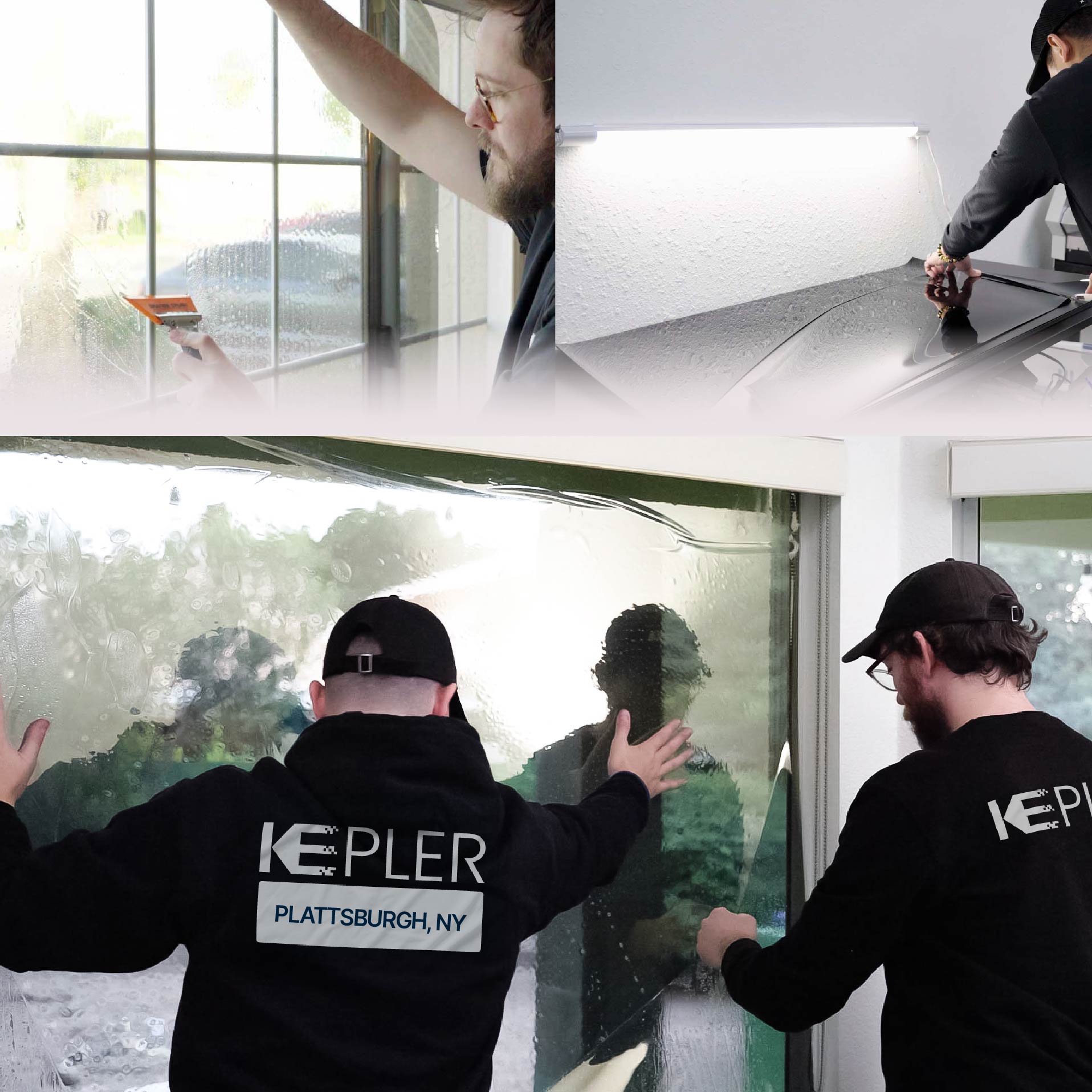 Kepler Specialist Performing Commercial Window Tinting in Plattsburgh Plattsburgh