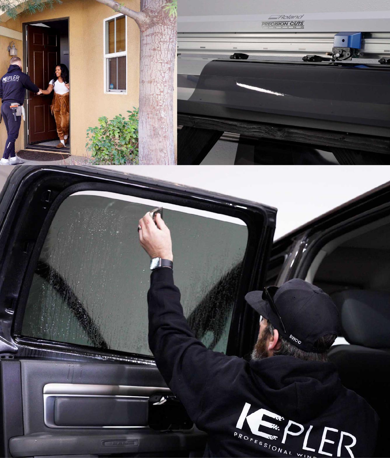 Kepler Window Tinting Specialists at Work in Berea, Kentucky