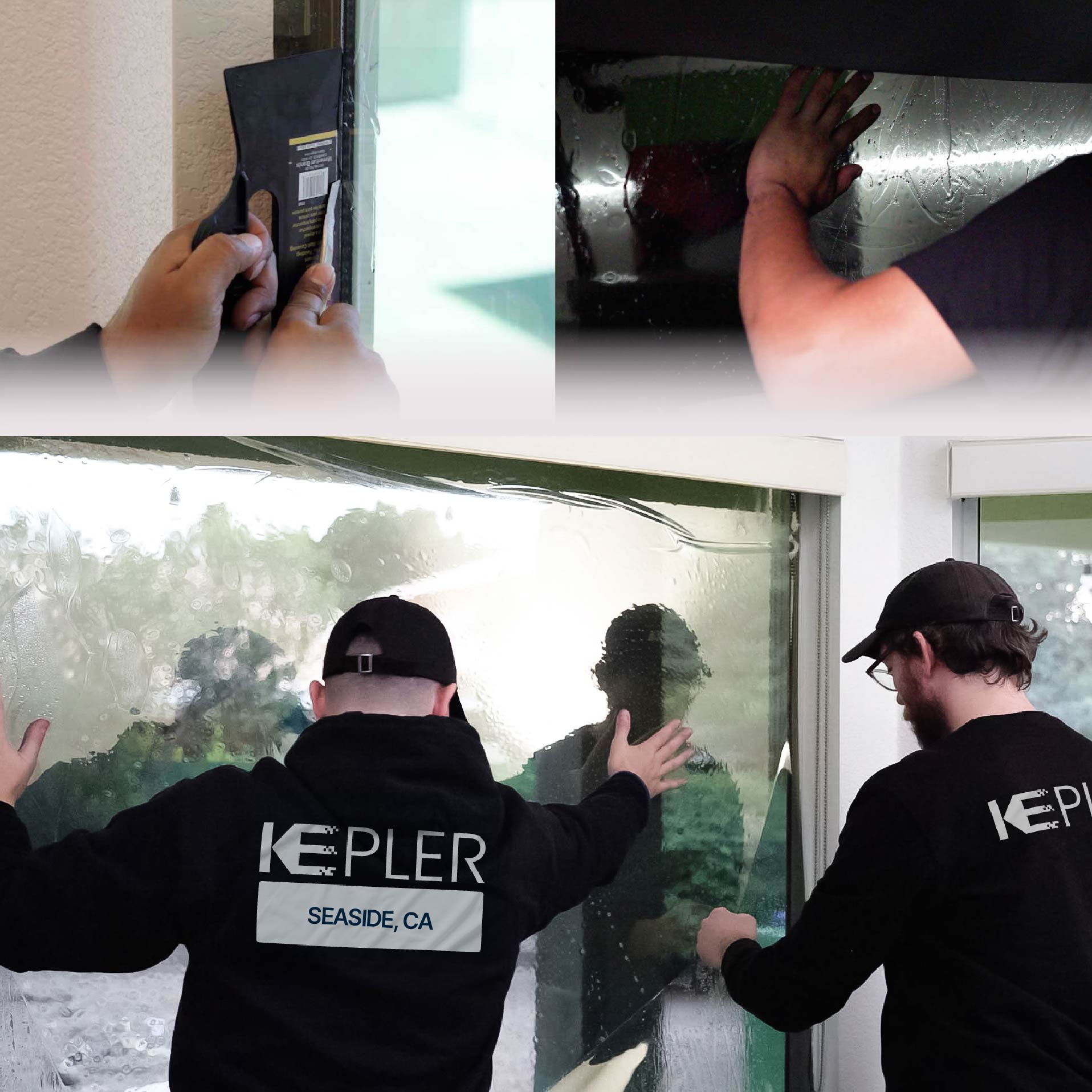 Kepler Specialist Performing Commercial Window Tinting in Seaside Seaside