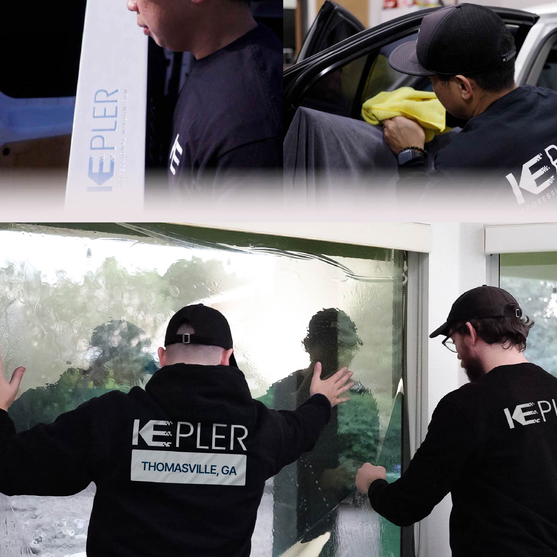 Kepler Specialist Performing Commercial Window Tinting in Thomasville Thomasville