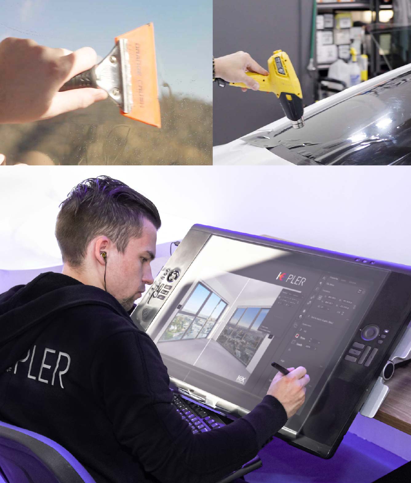 Kepler Specialist Performing Commercial Window Tinting in La Vista La Vista
