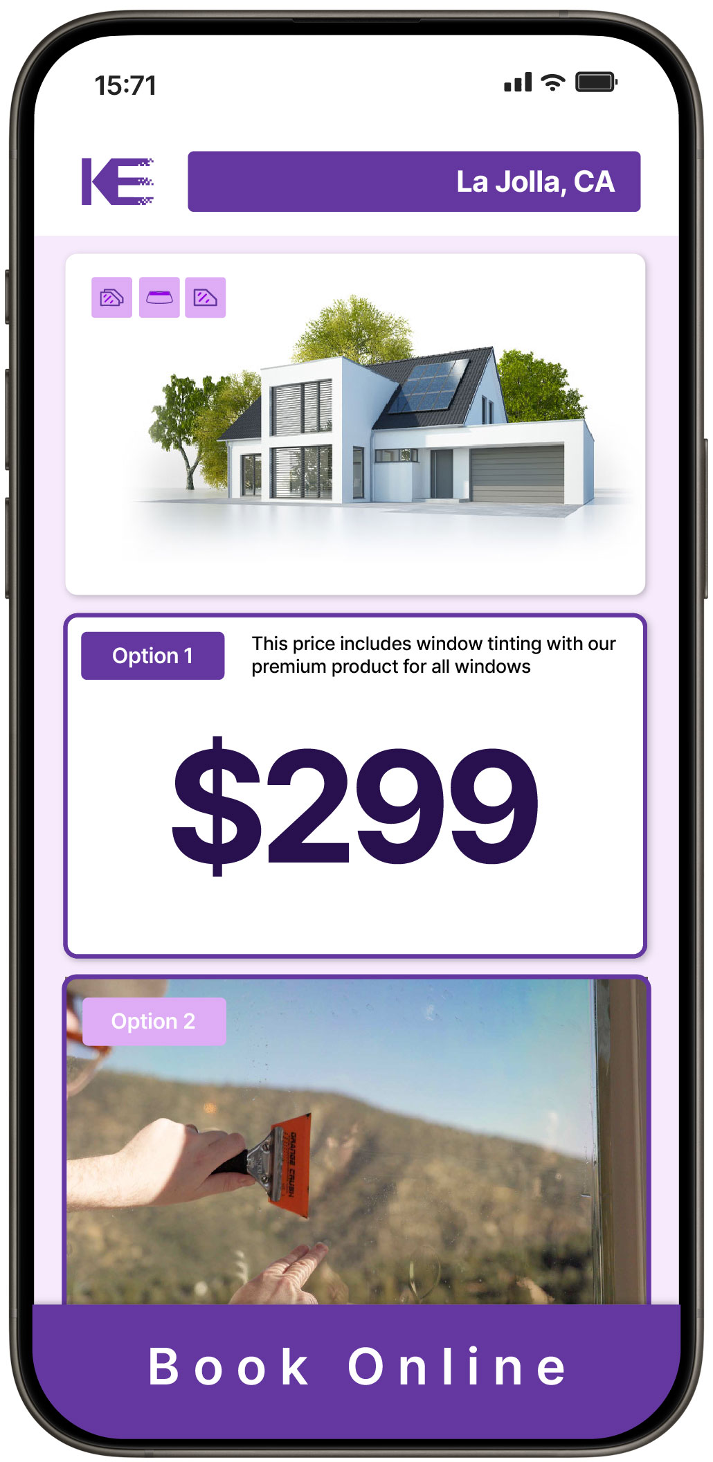 View Reasonable Home Window Tinting Rates in La Jolla, California