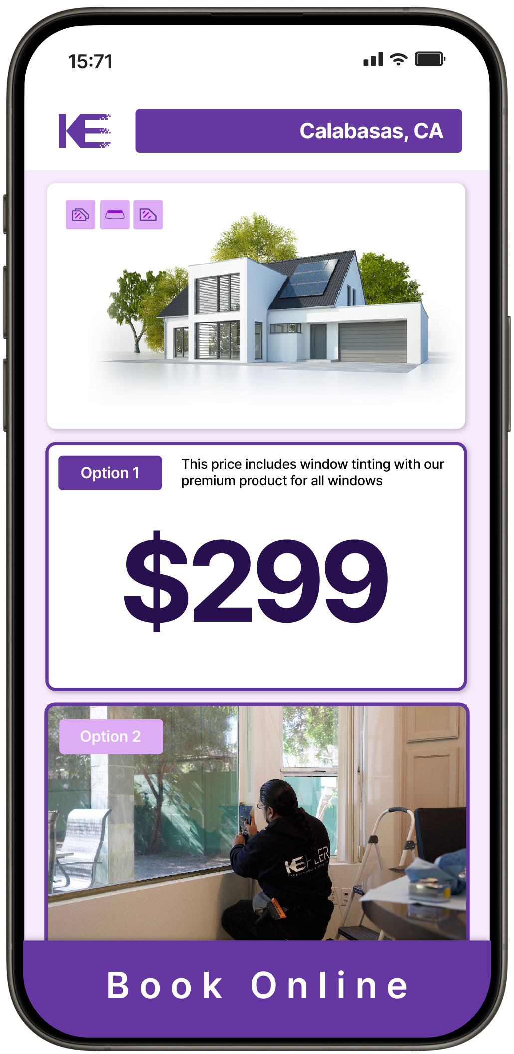 View Competitive Home Window Tinting Prices in Calabasas, California