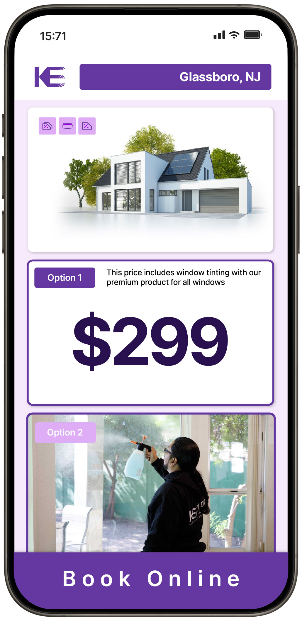 View Competitive Home Window Tinting Rates in Glassboro, New Jersey