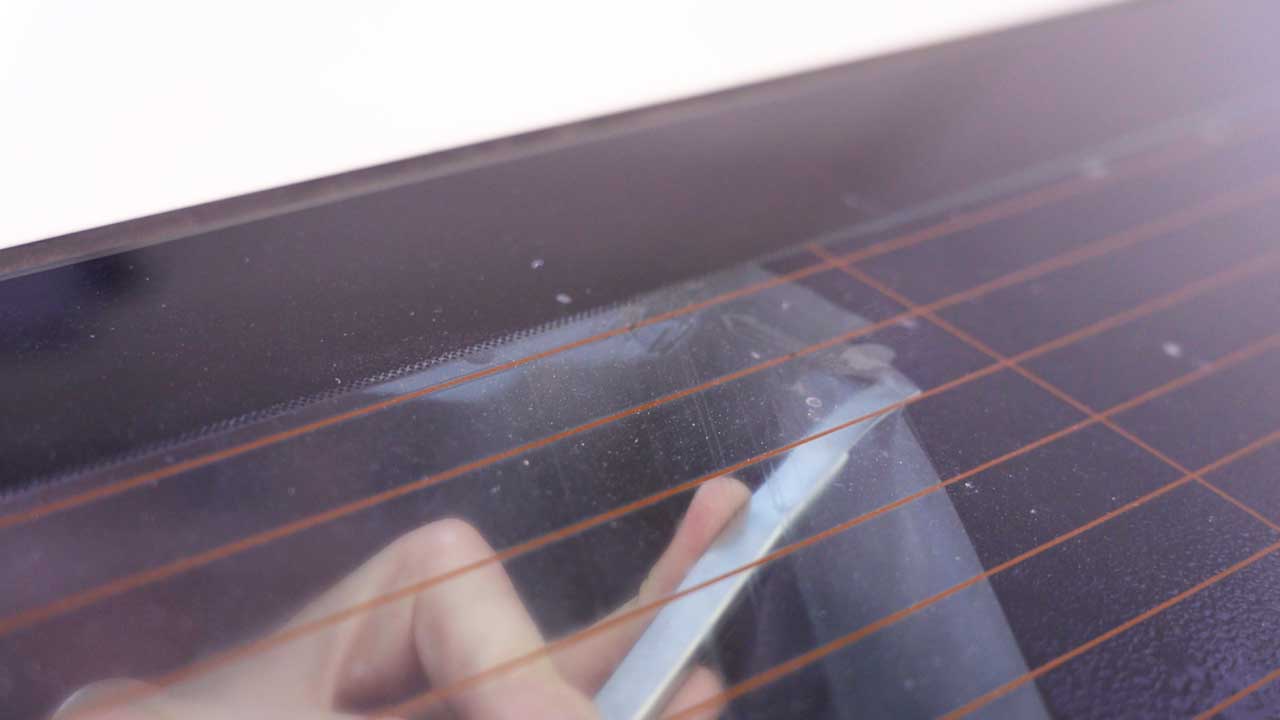 Skilled Tesla Window Tinting Removal in Burlington