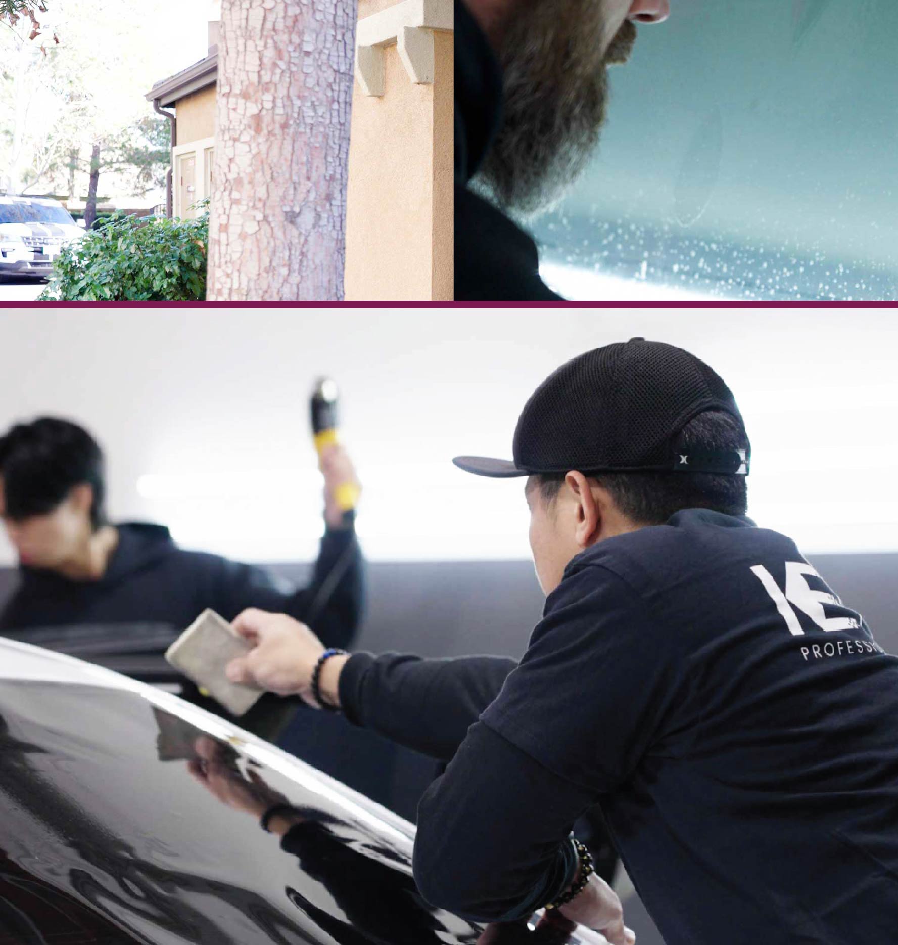 Car Window Tinting Specialists at Work in North Carolina