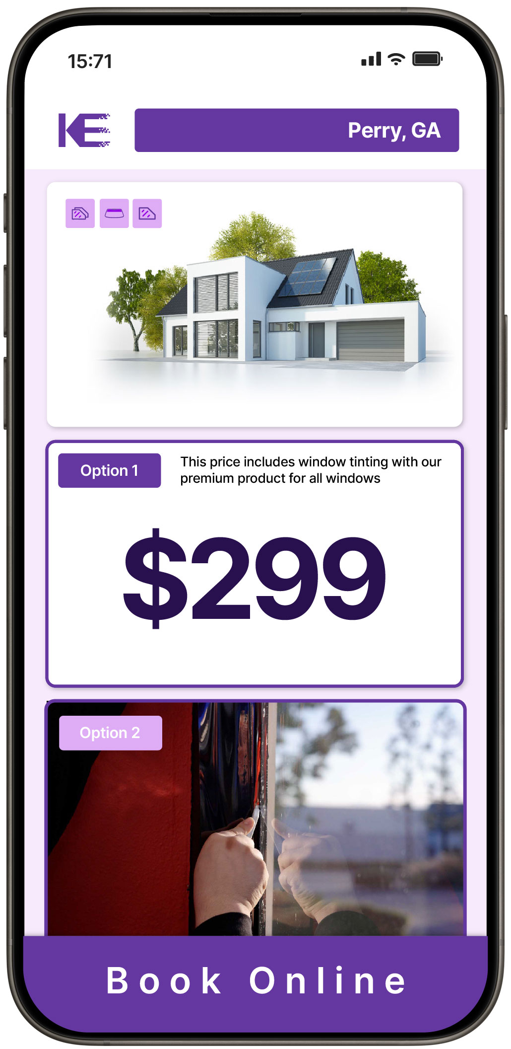 View Reasonable Home Window Tinting Prices in Perry, Georgia