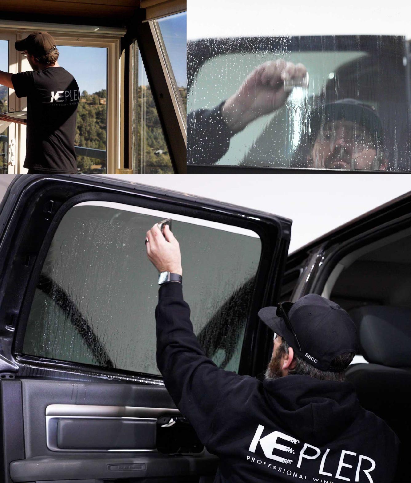 Kepler Window Tinting Specialists at Work in San Luis Obispo, California