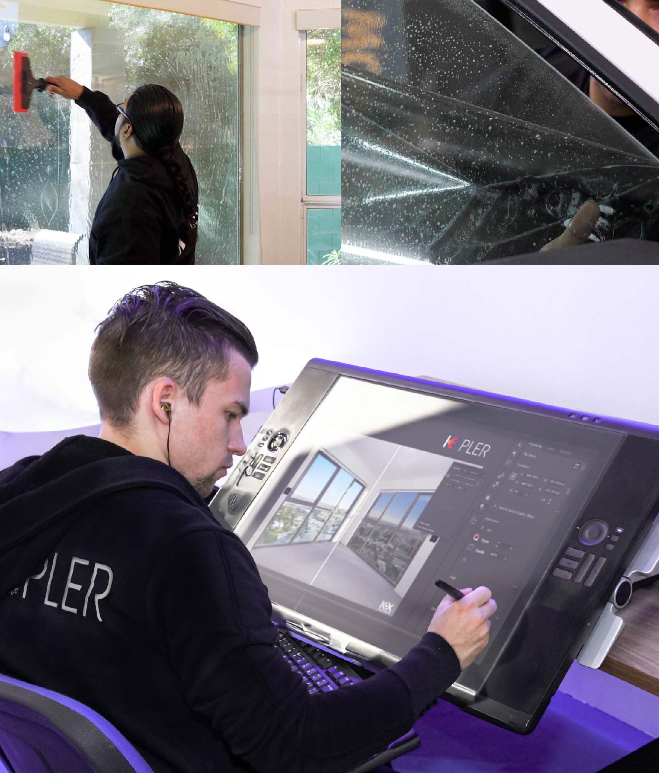 Kepler Specialist Performing Commercial Window Tinting in Warner Robins Warner Robins