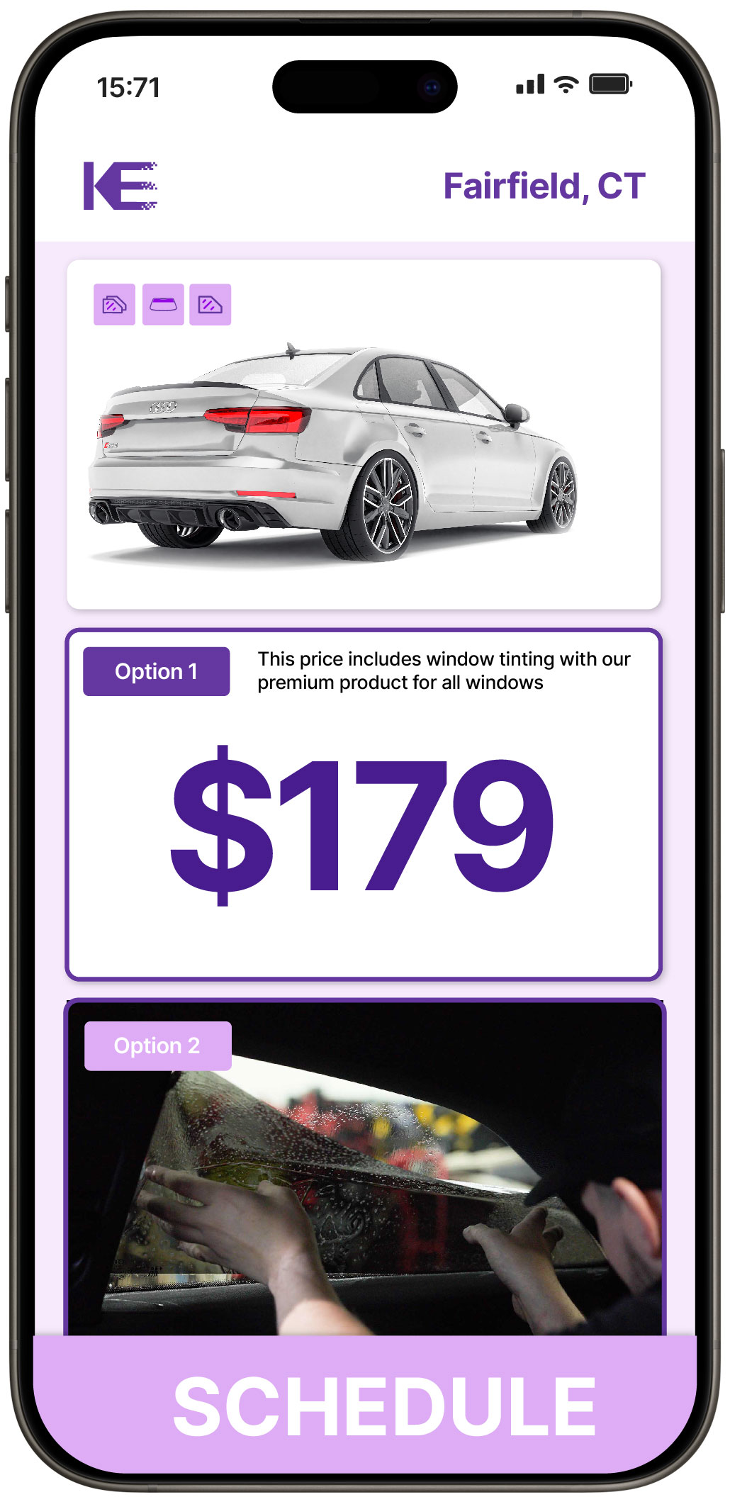 View Competitive Car Window Tinting Prices in Fairfield, Connecticut