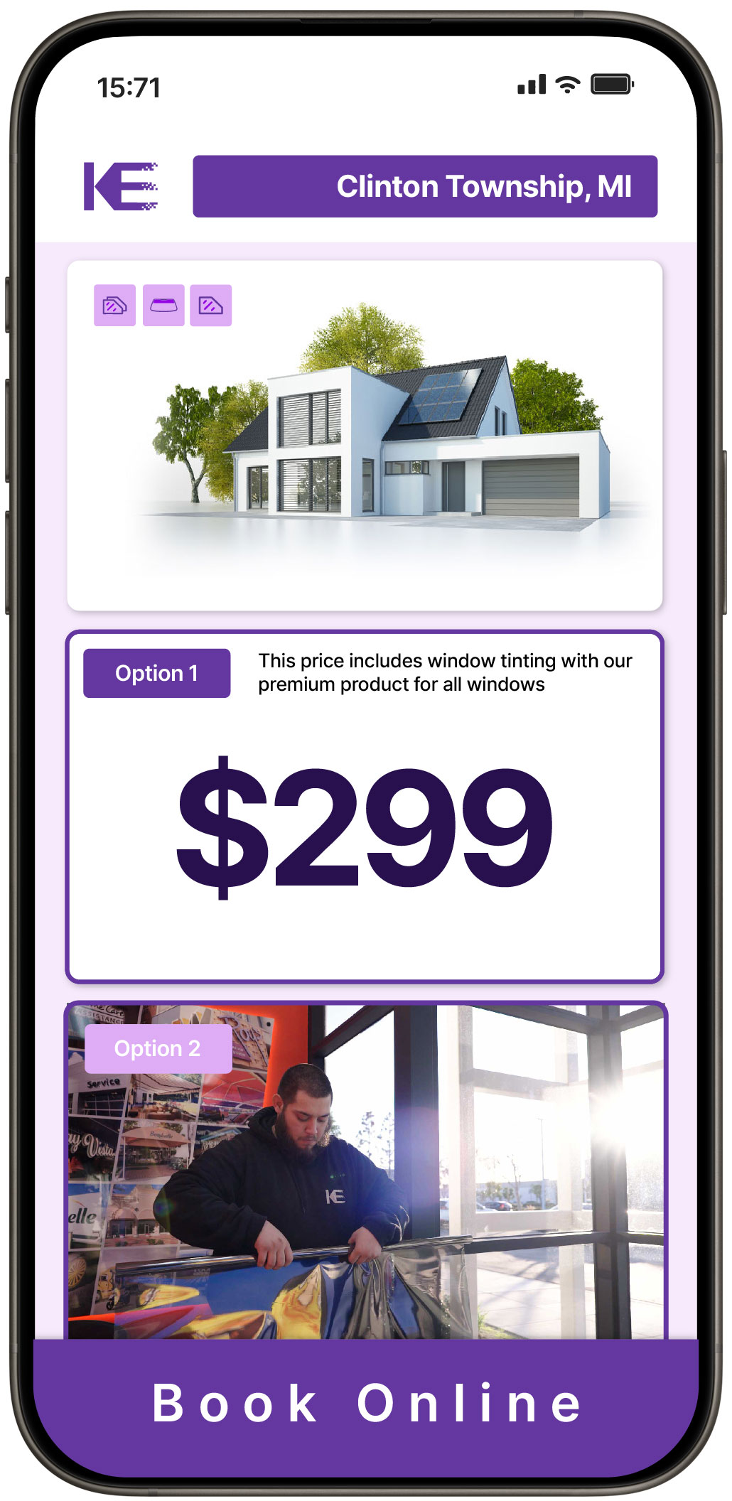 View Affordable Home Window Tinting Costs in Clinton Township, Michigan