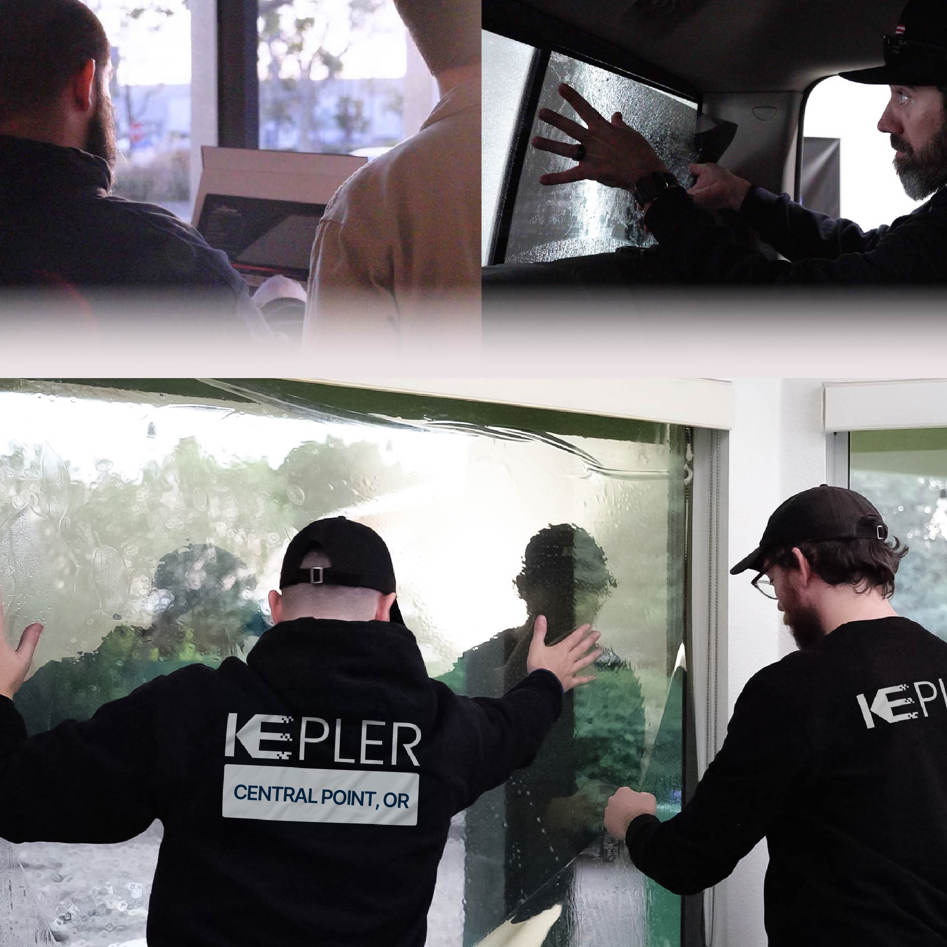 Kepler Specialist Performing Commercial Window Tinting in Central Point Central Point