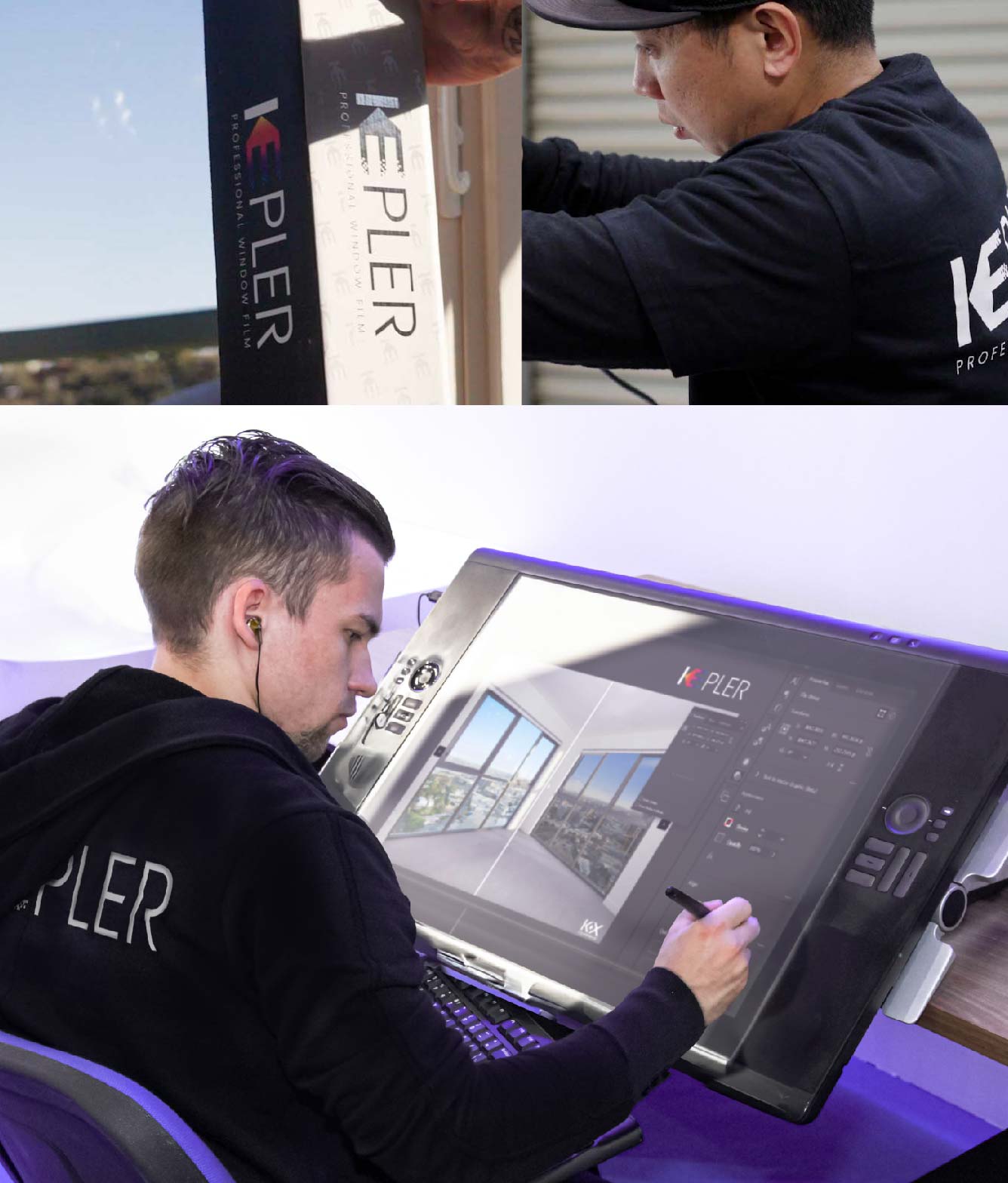 Kepler Specialist Performing Commercial Window Tinting in Rock Springs Rock Springs