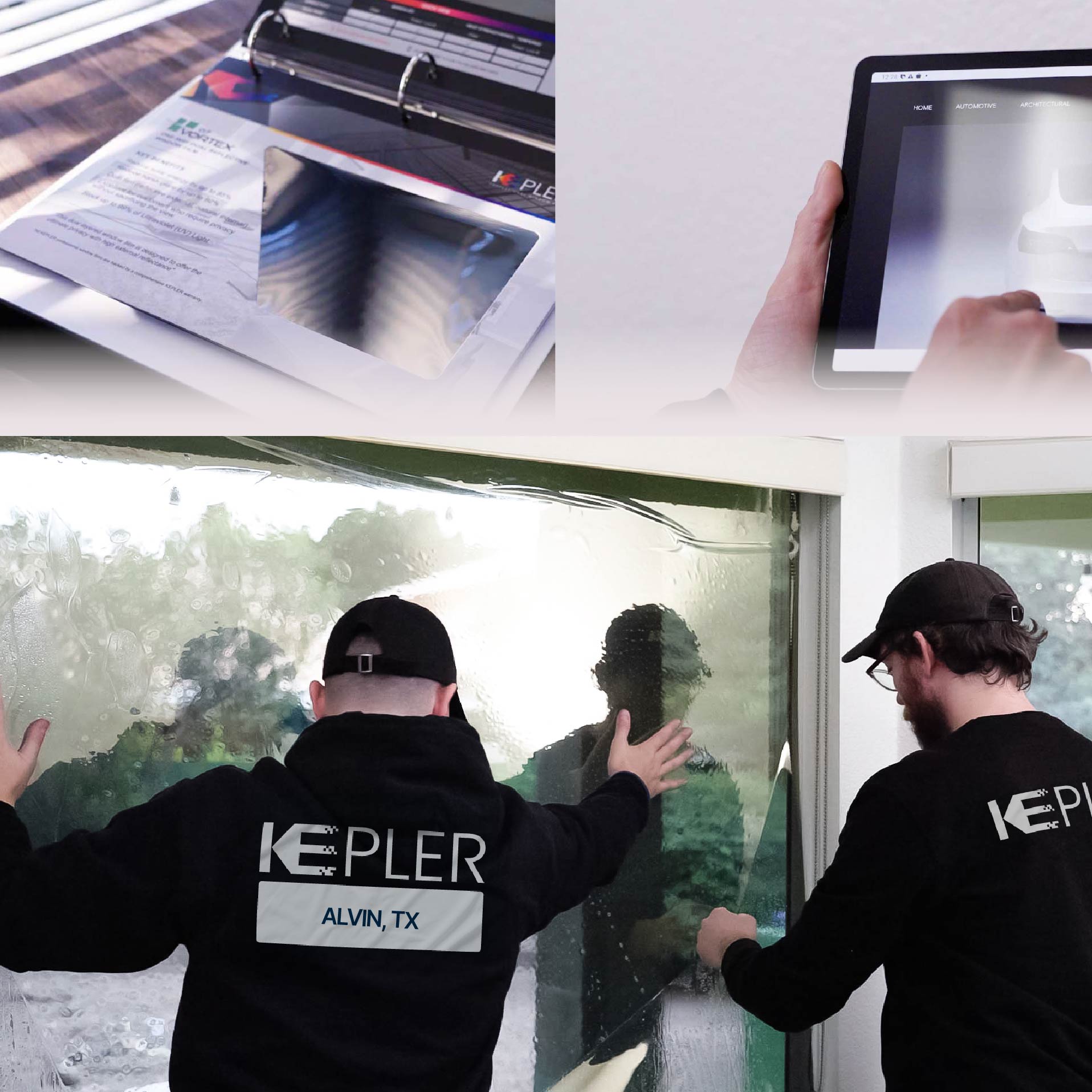 Kepler Specialist Performing Commercial Window Tinting in Alvin Alvin