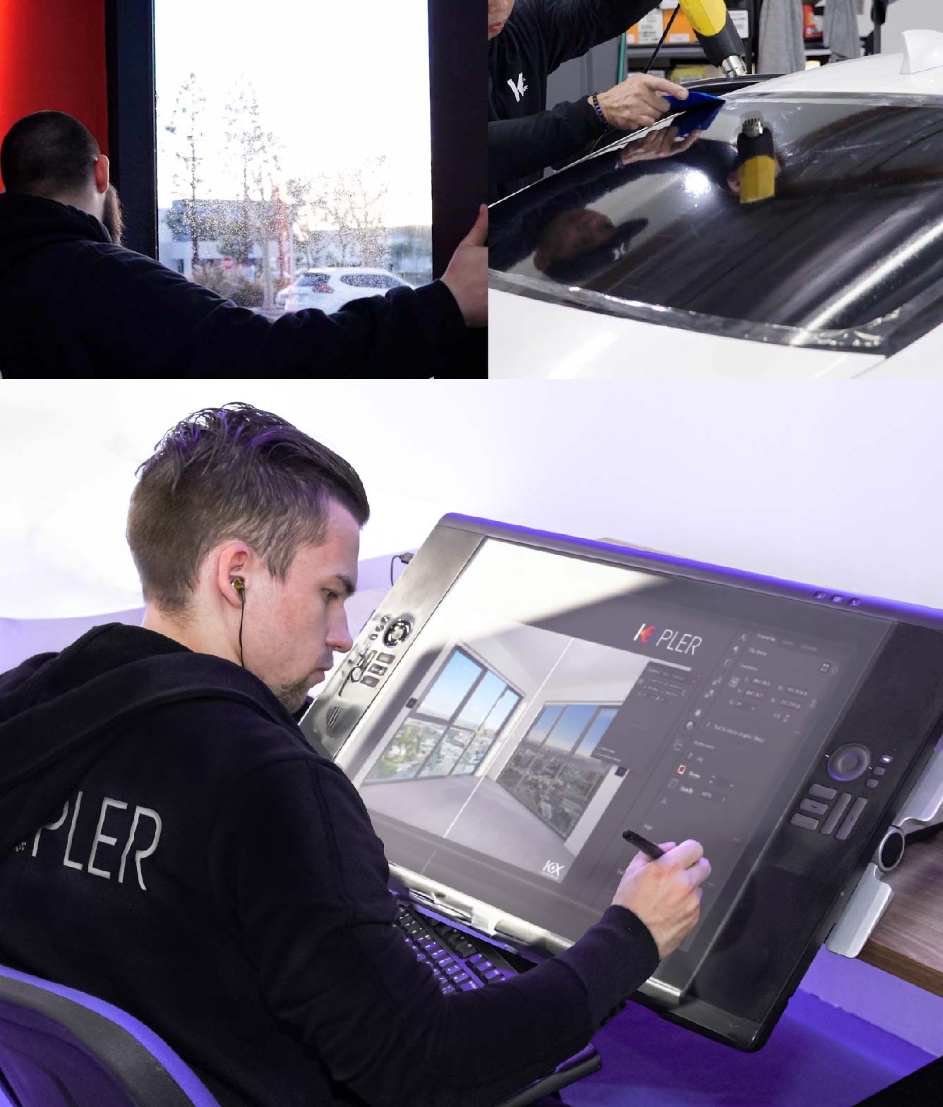 Kepler Specialist Performing Commercial Window Tinting in Fairborn Fairborn