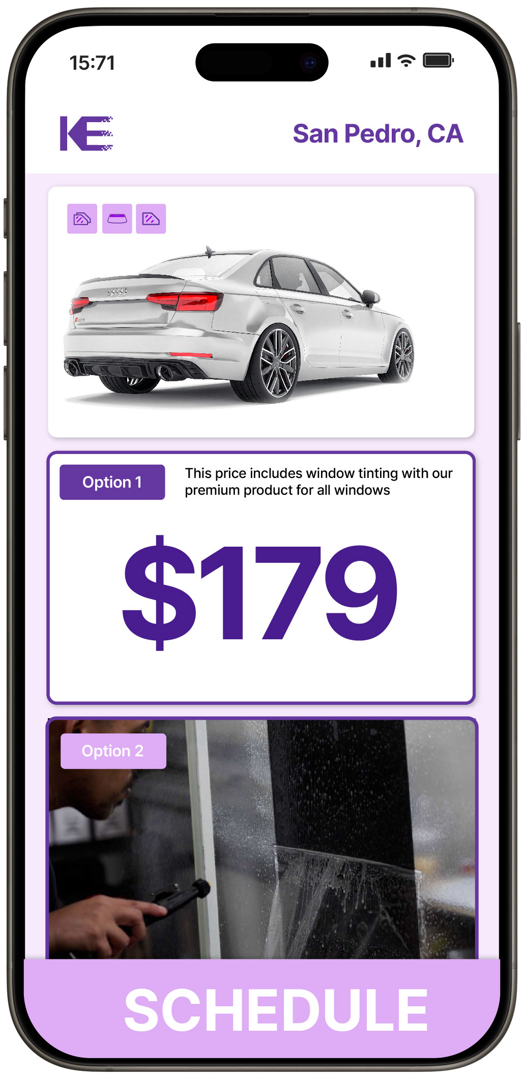 View Affordable Car Window Tinting Rates in San Pedro, California