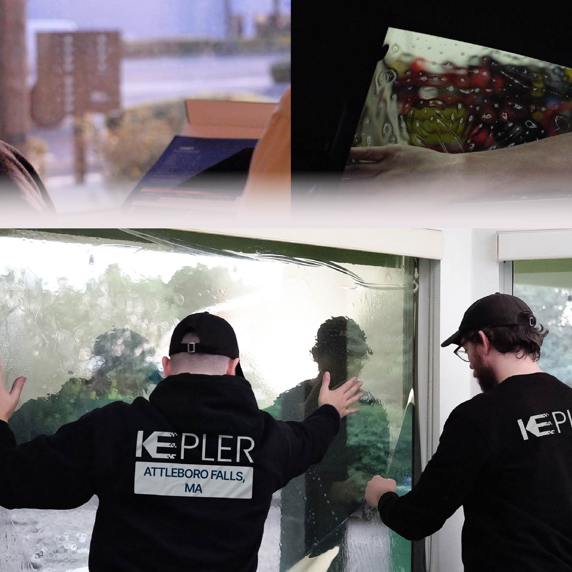 Kepler Specialist Performing Commercial Window Tinting in Attleboro Falls Attleboro Falls