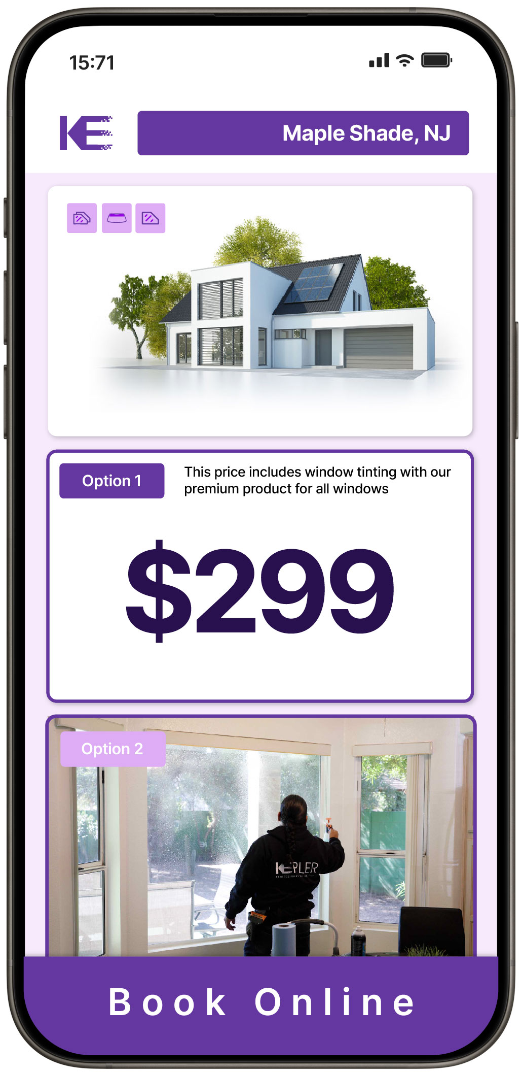 View Competitive Home Window Tinting Costs in Maple Shade, New Jersey