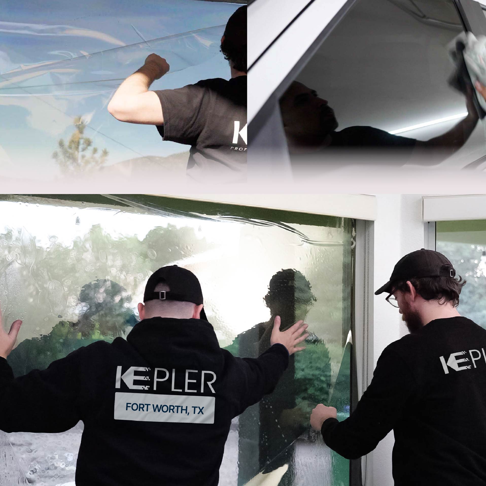 Kepler Specialist Performing Commercial Window Tinting in Fort Worth Fort Worth