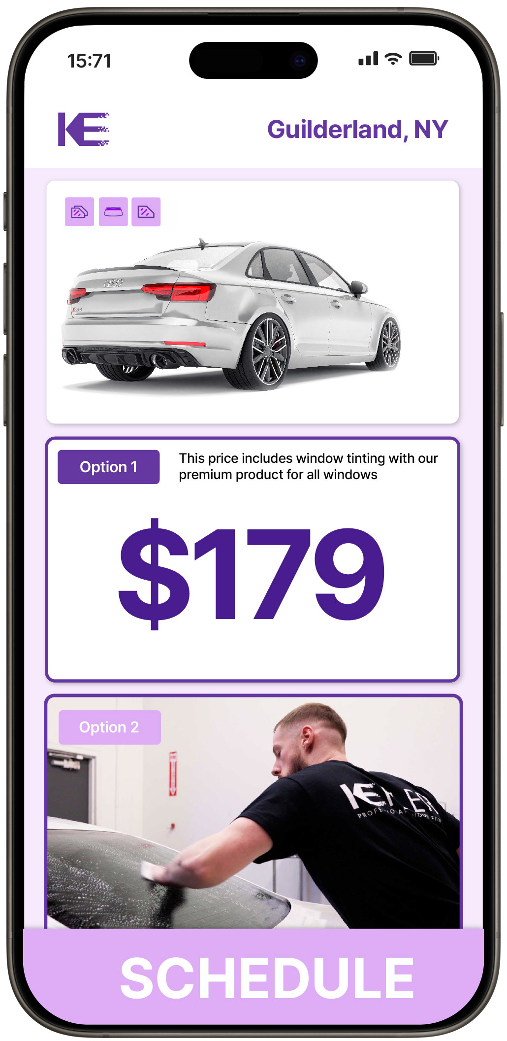 View Competitive Car Window Tinting Costs in Guilderland, New York