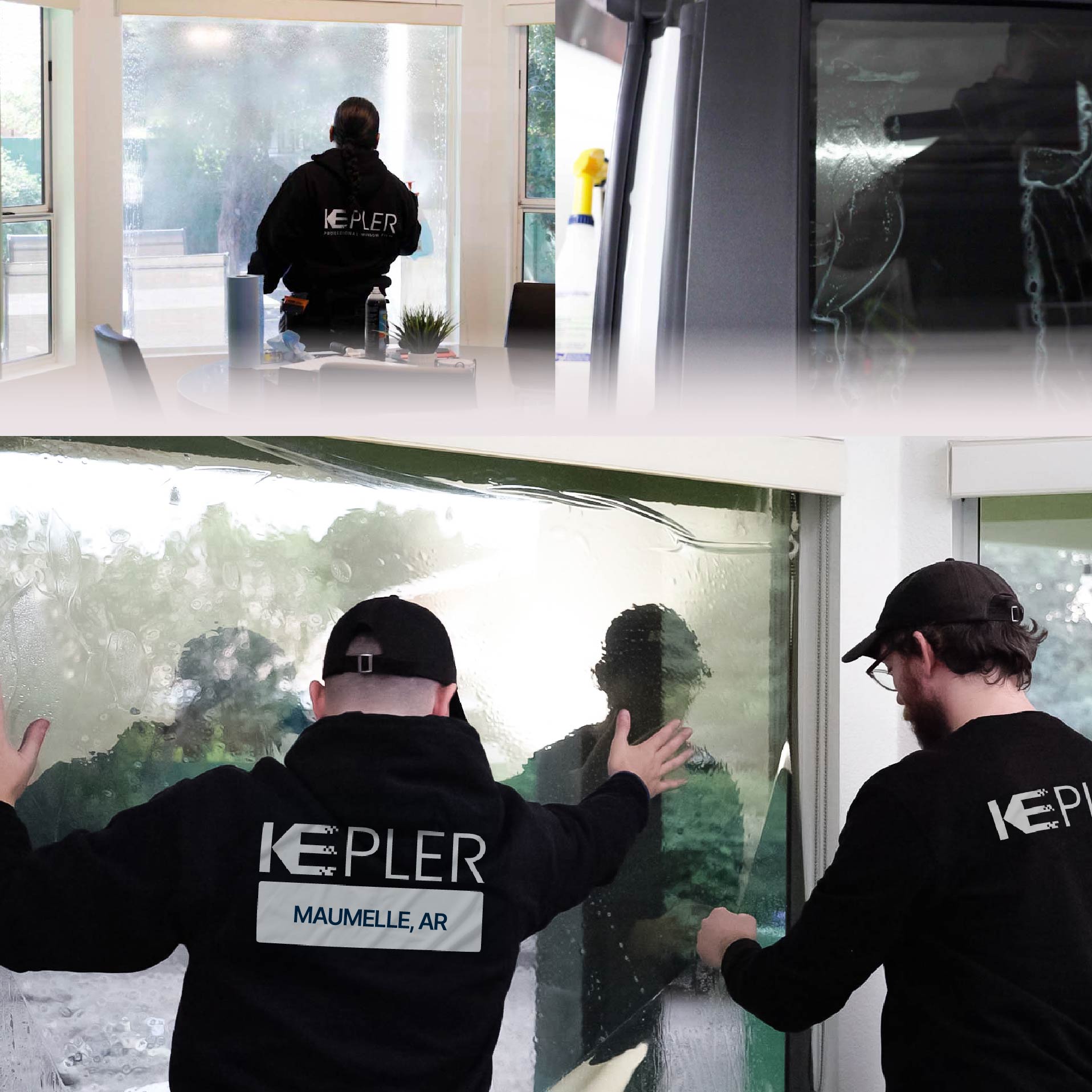 Kepler Specialist Performing Commercial Window Tinting in Maumelle Maumelle
