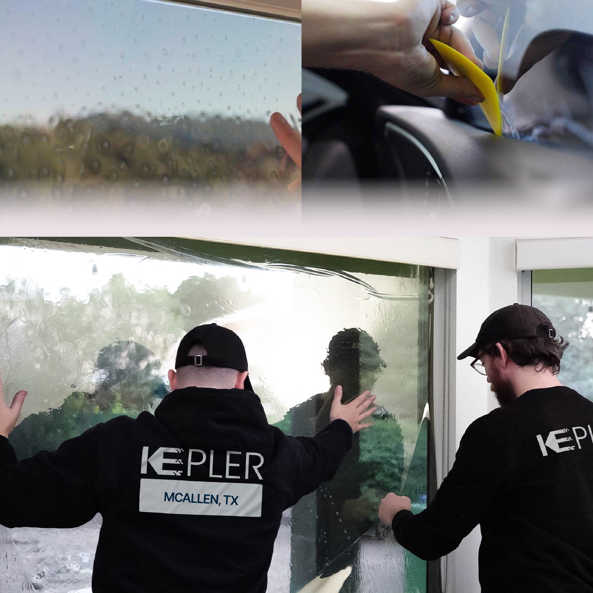 Kepler Specialist Performing Commercial Window Tinting in McAllen McAllen