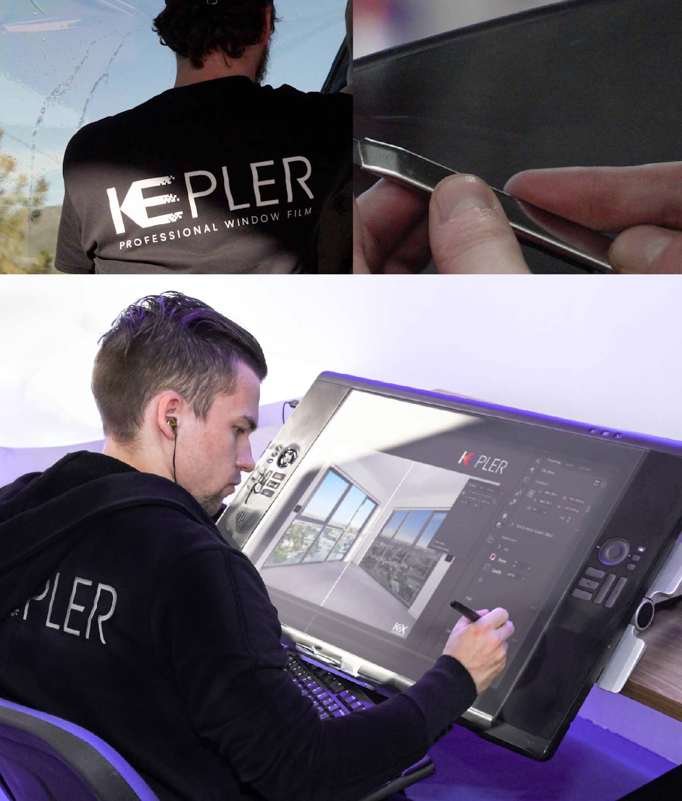 Kepler Specialist Performing Commercial Window Tinting in Lemont Lemont