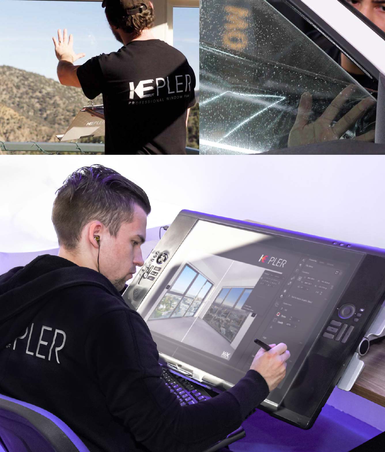 Kepler Specialist Performing Commercial Window Tinting in Haltom City Haltom City