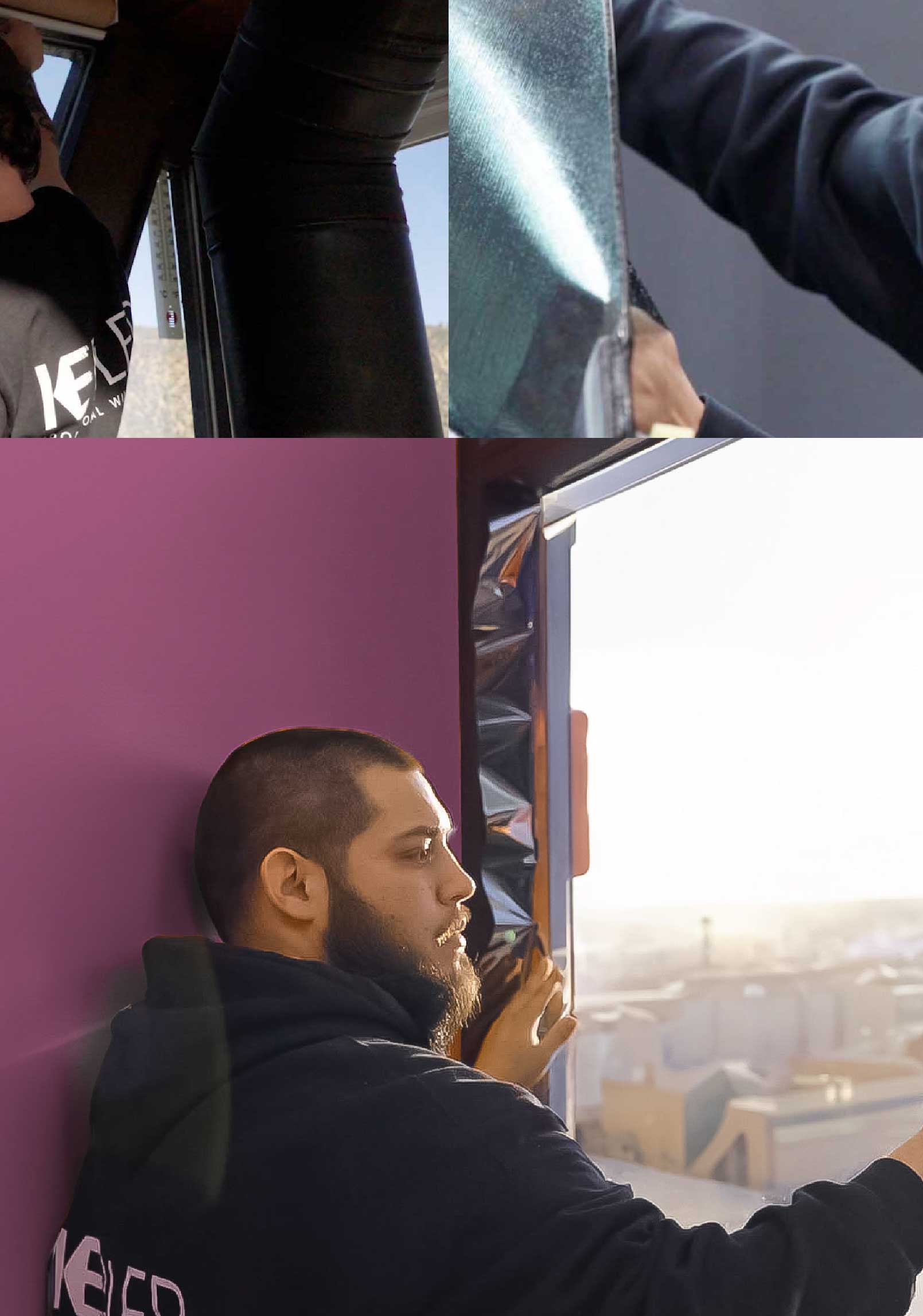 Kepler Specialist Installing Security Window Film in Miami Florida