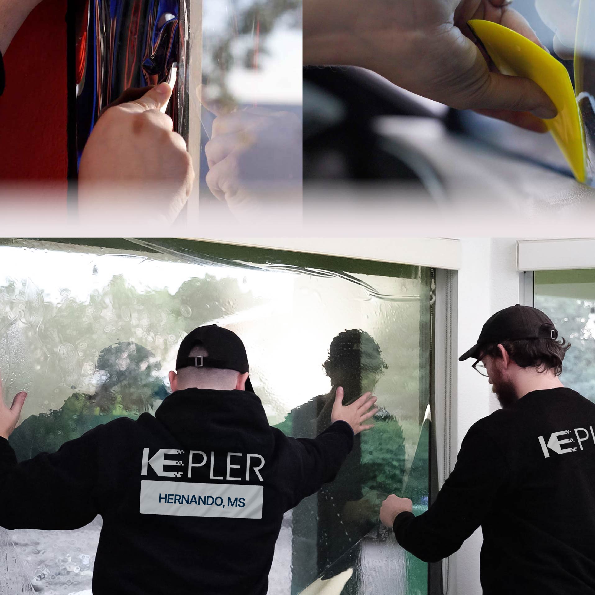 Kepler Specialist Performing Commercial Window Tinting in Hernando Hernando