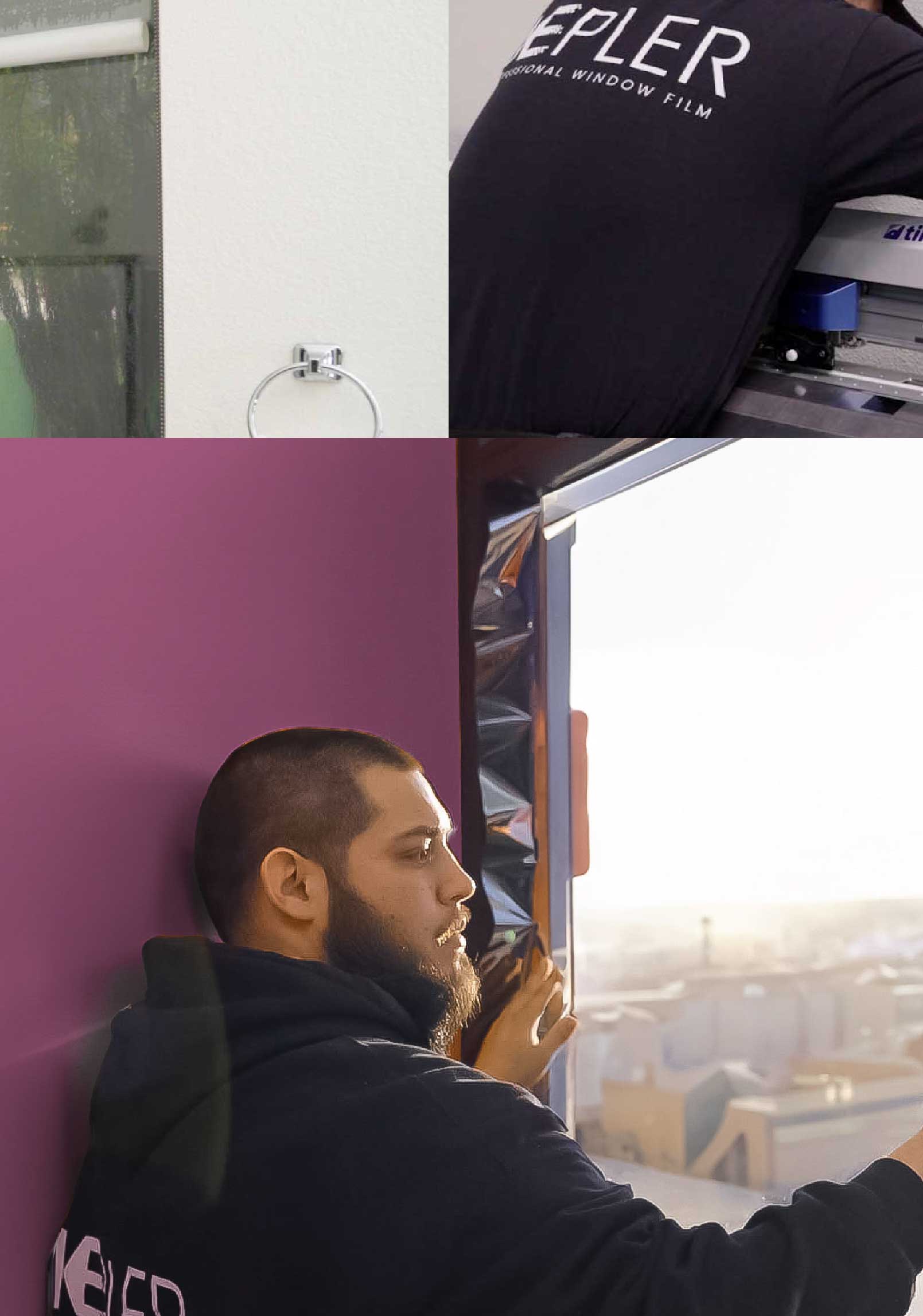 Kepler Specialist Installing Security Window Film in Rocky Hill Connecticut