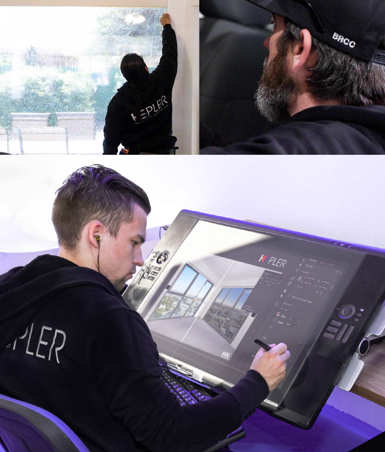 Kepler Specialist Performing Commercial Window Tinting in Dixon Dixon