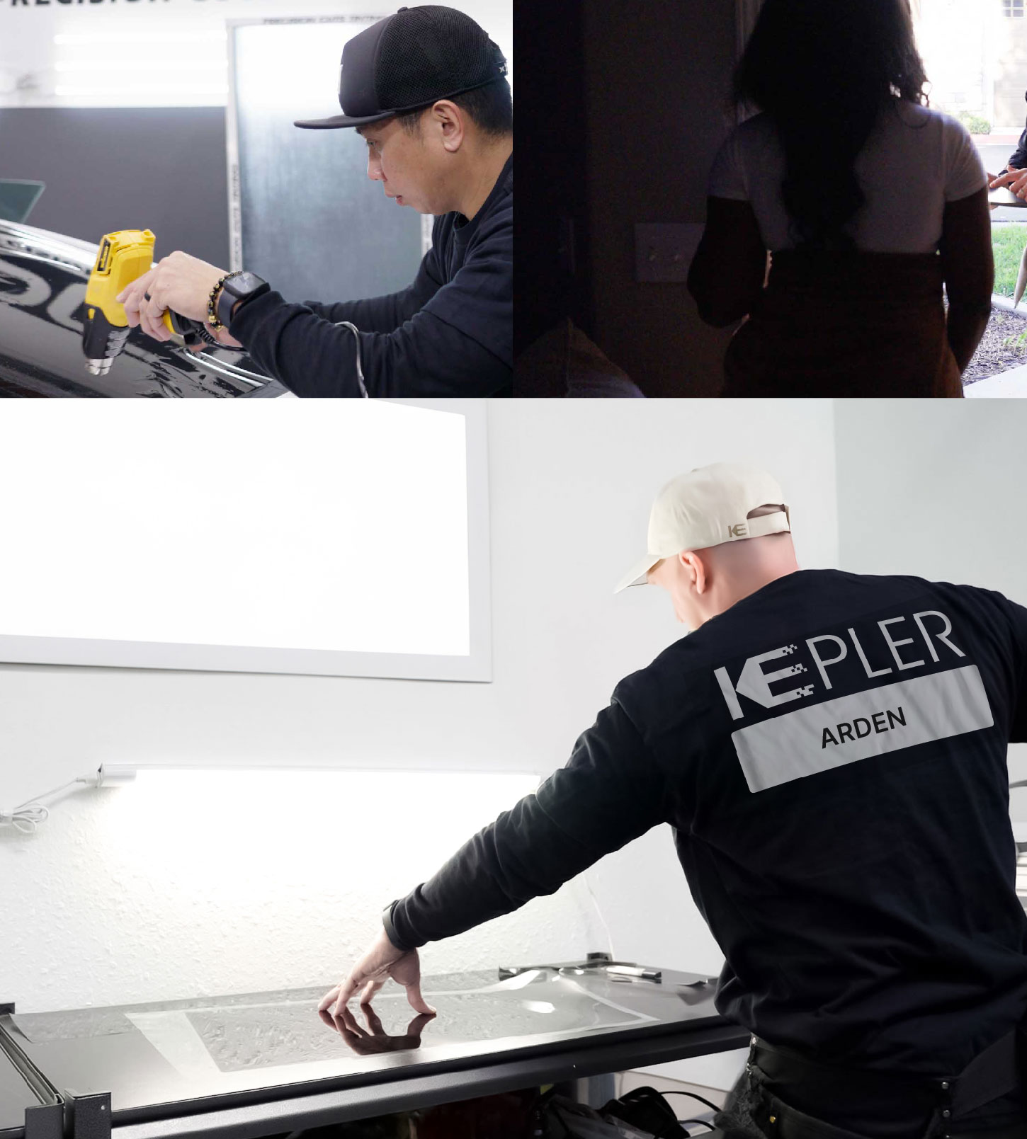 Window Tinting Specialist Cutting Film in Arden, North Carolina