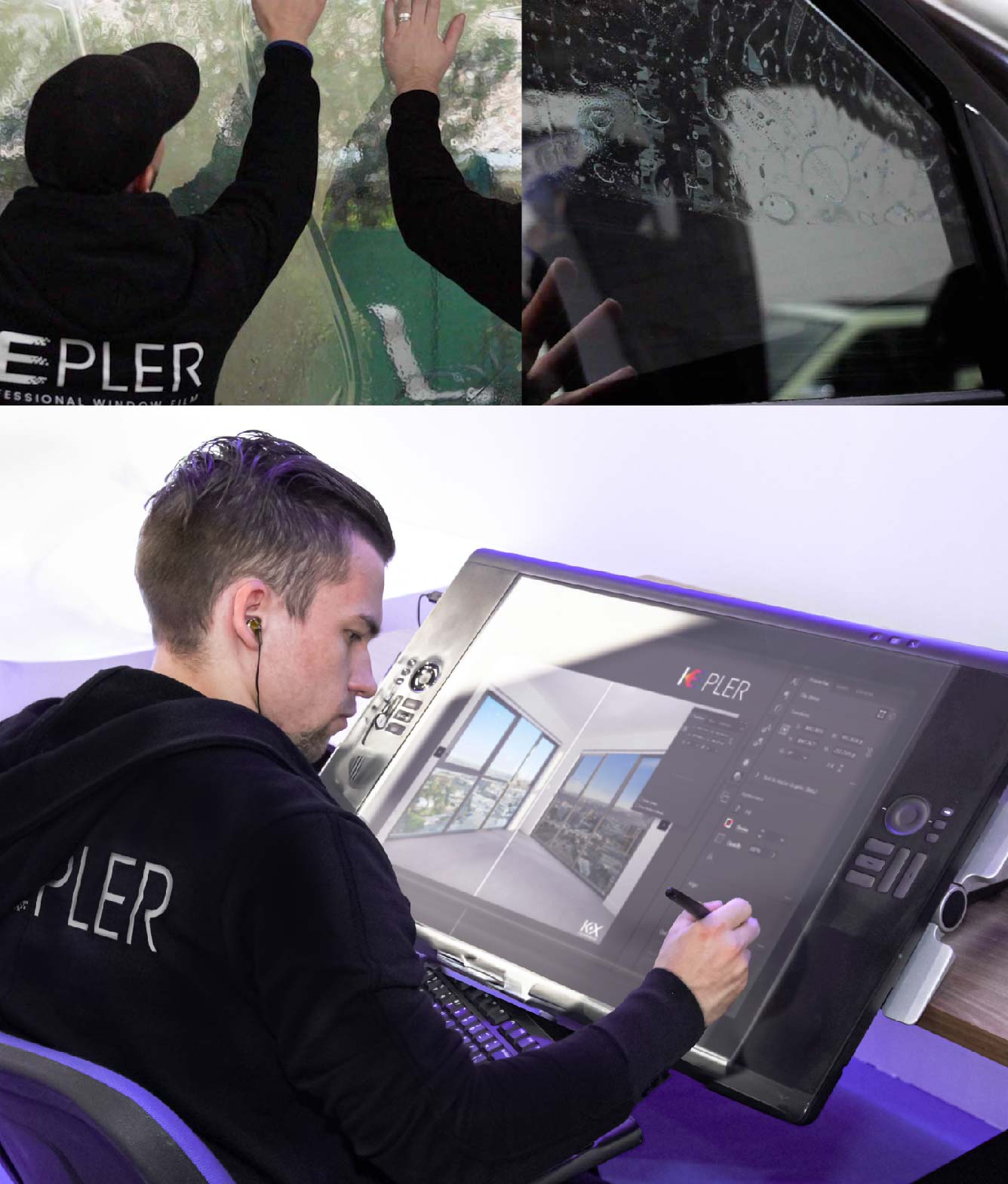 Kepler Specialist Performing Commercial Window Tinting in Danville Danville