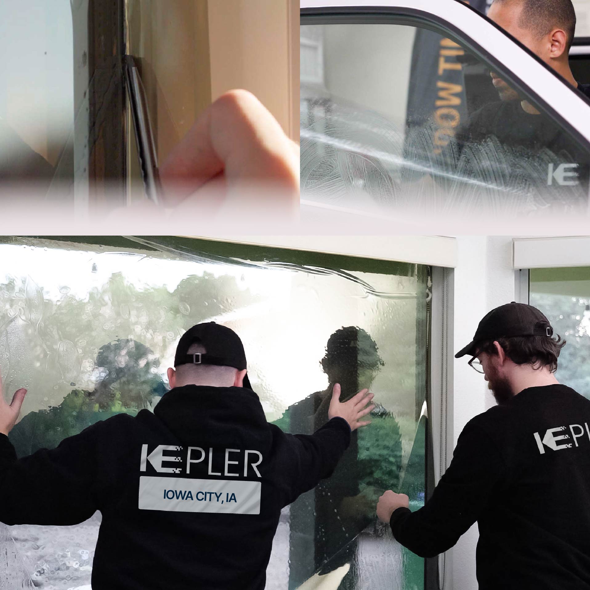 Kepler Specialist Performing Commercial Window Tinting in Iowa City Iowa City