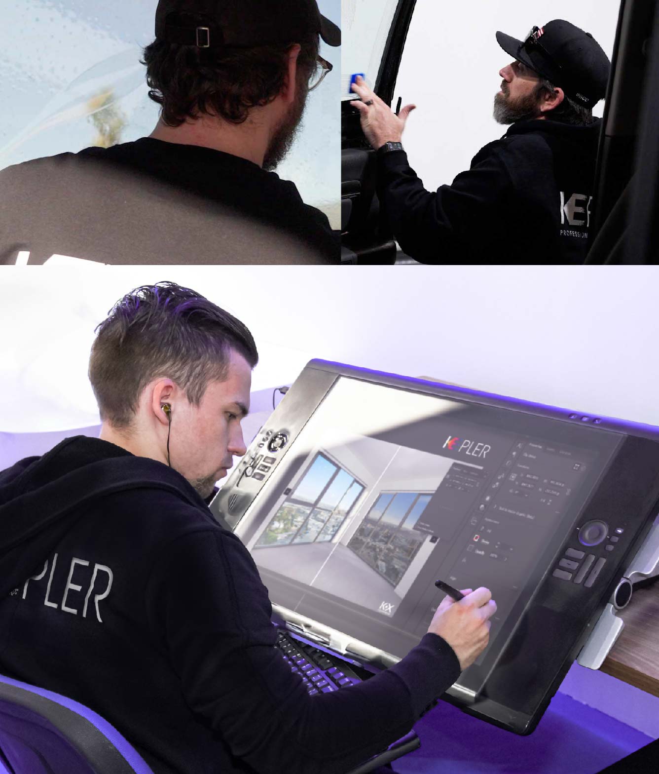 Kepler Specialist Performing Commercial Window Tinting in Michigan City Michigan City