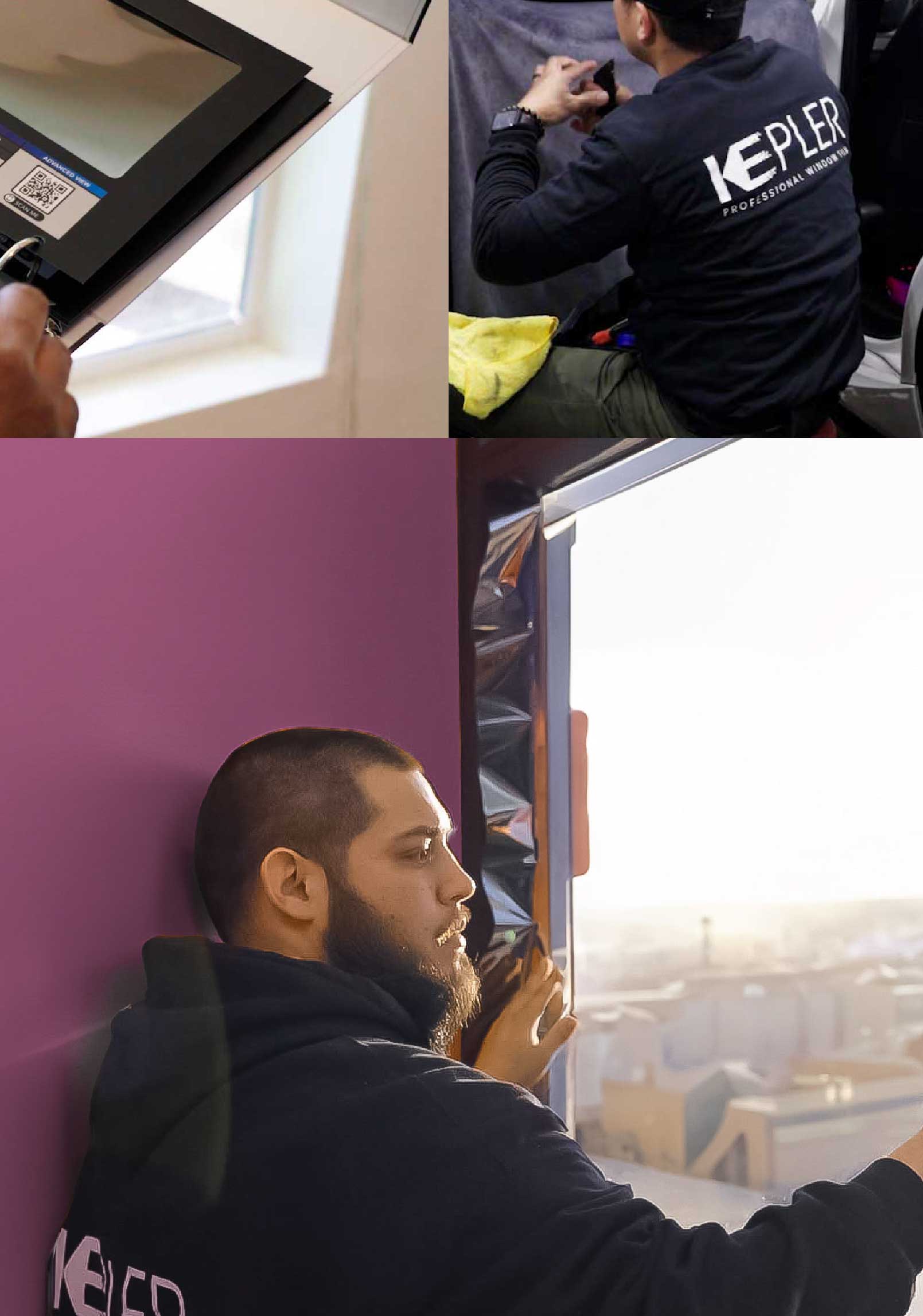 Kepler Specialist Installing Security Window Film in Honolulu Hawaii
