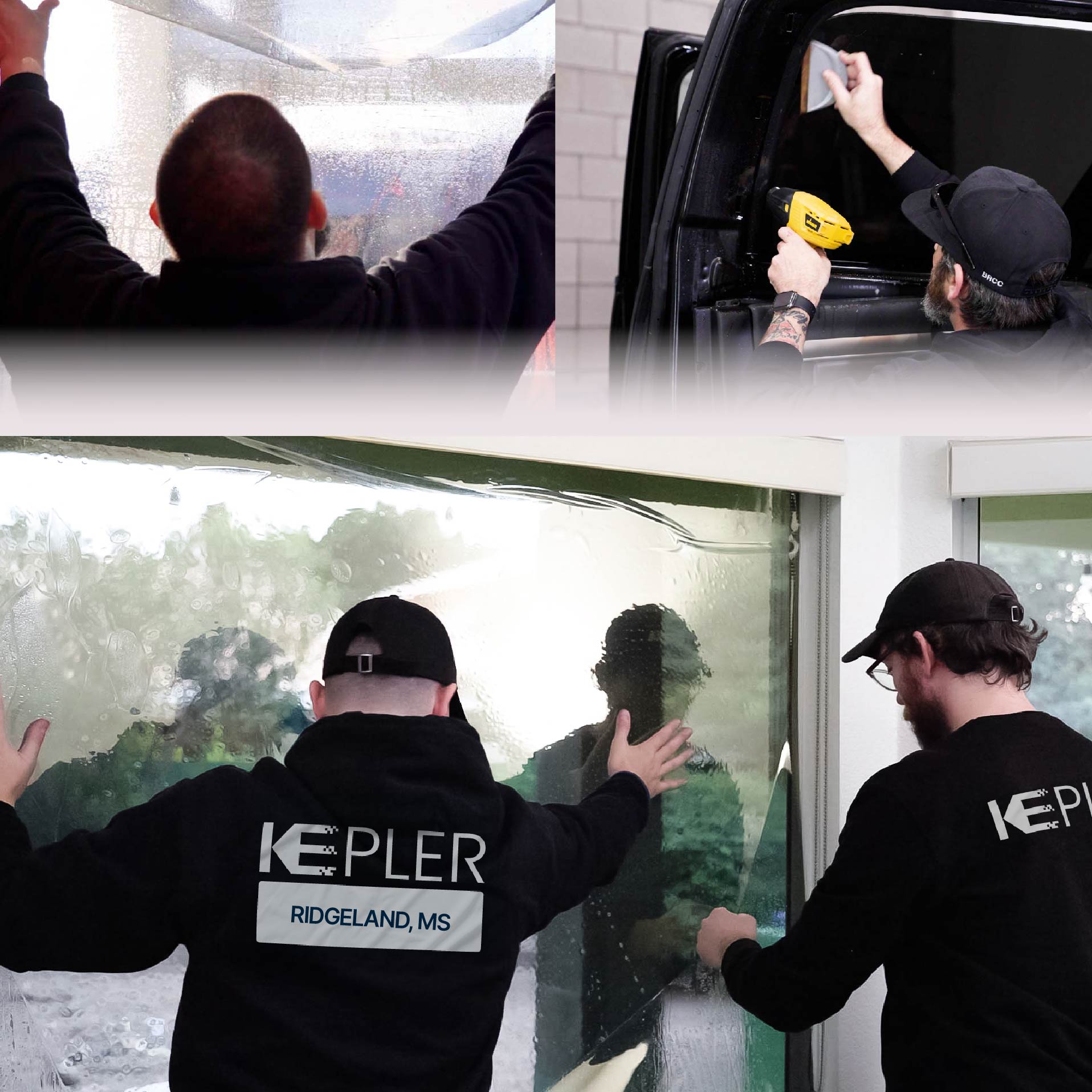 Kepler Specialist Performing Commercial Window Tinting in Ridgeland Ridgeland