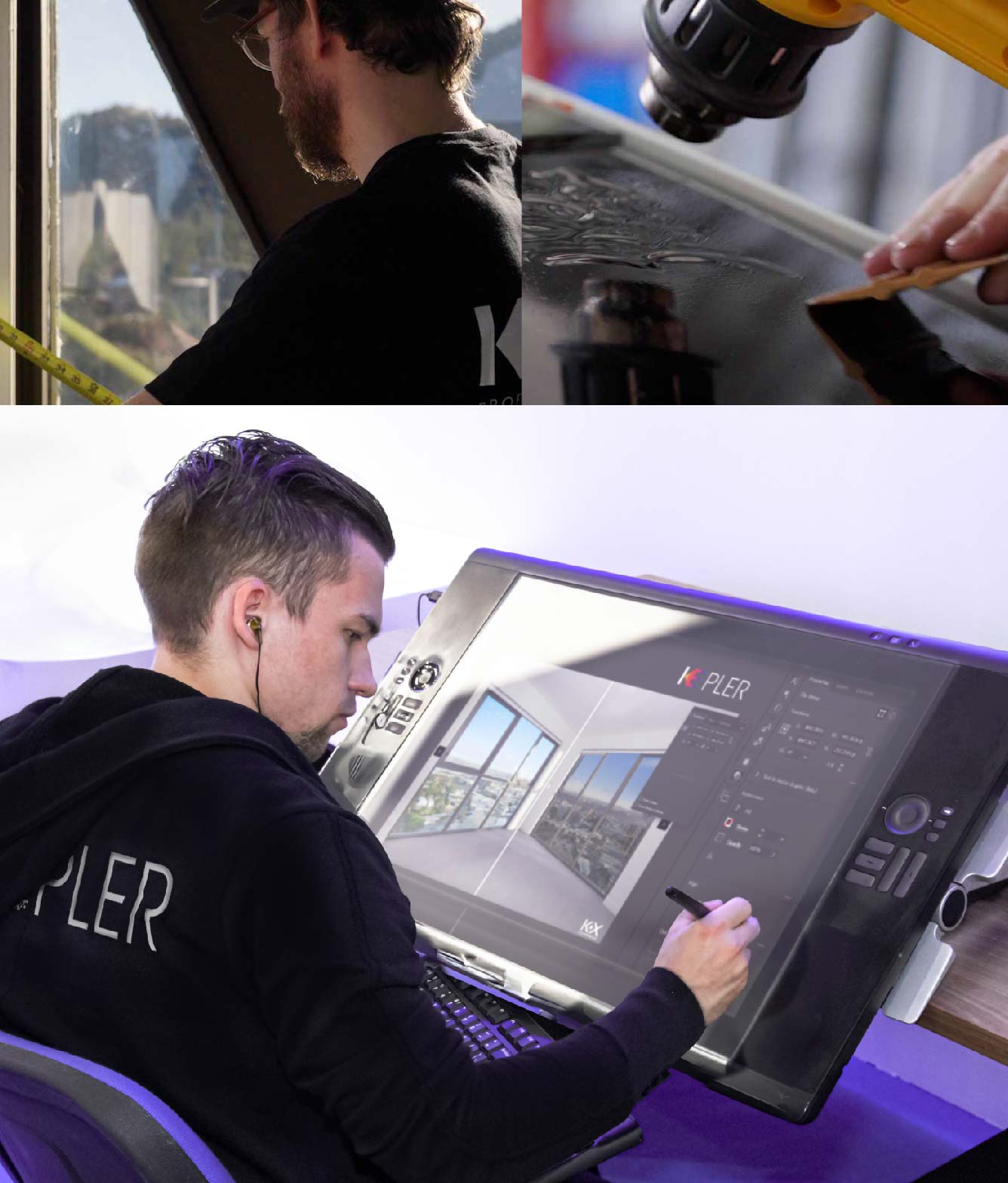 Kepler Specialist Performing Commercial Window Tinting in Logan Logan