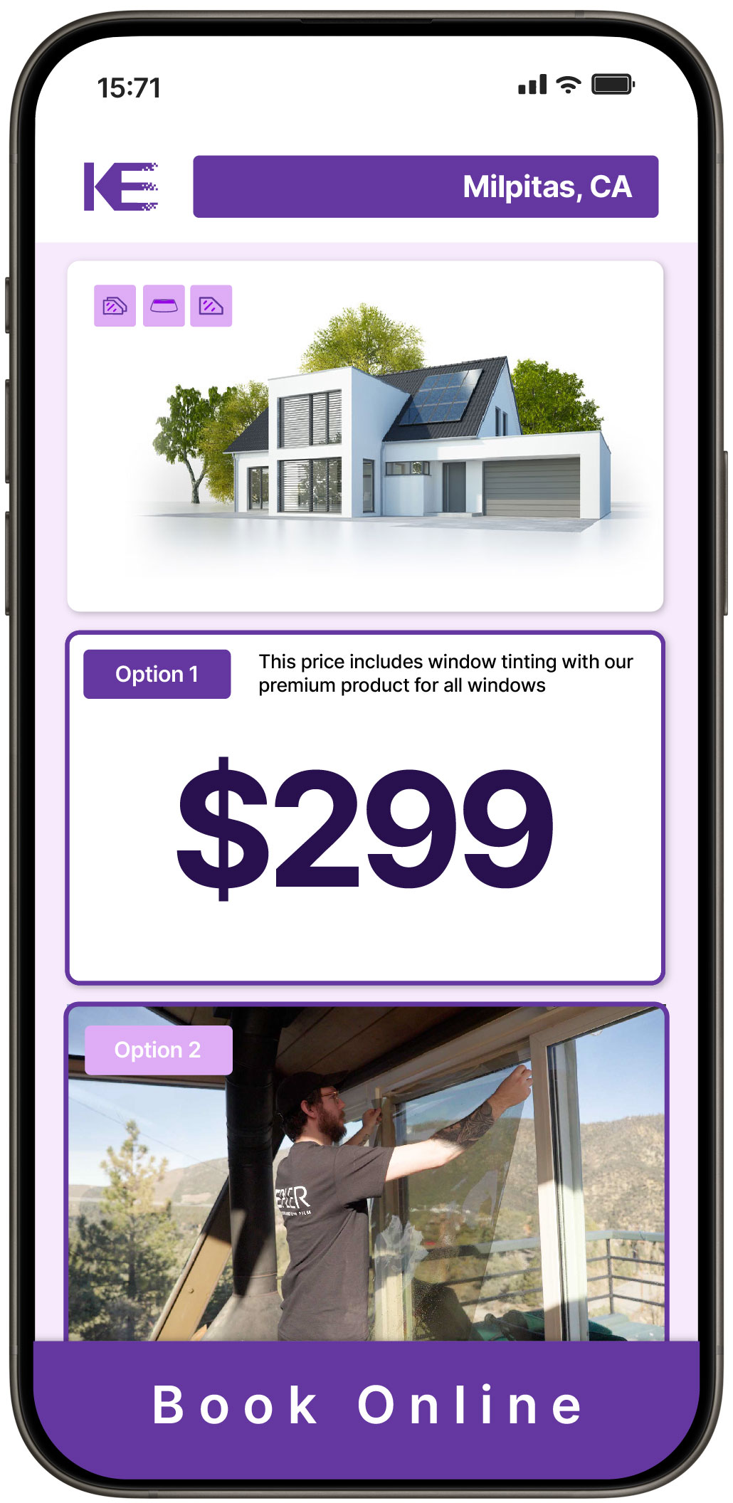 View Affordable Home Window Tinting Prices in Milpitas, California