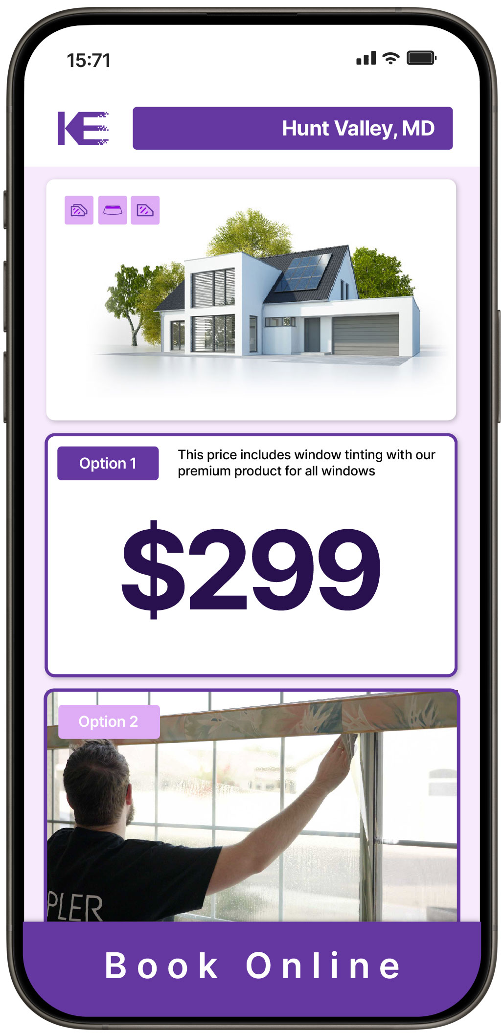 View Reasonable Home Window Tinting Costs in Hunt Valley, Maryland