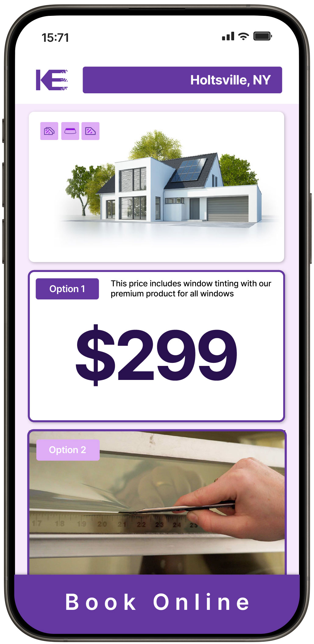 View Competitive Home Window Tinting Prices in Holtsville, New York