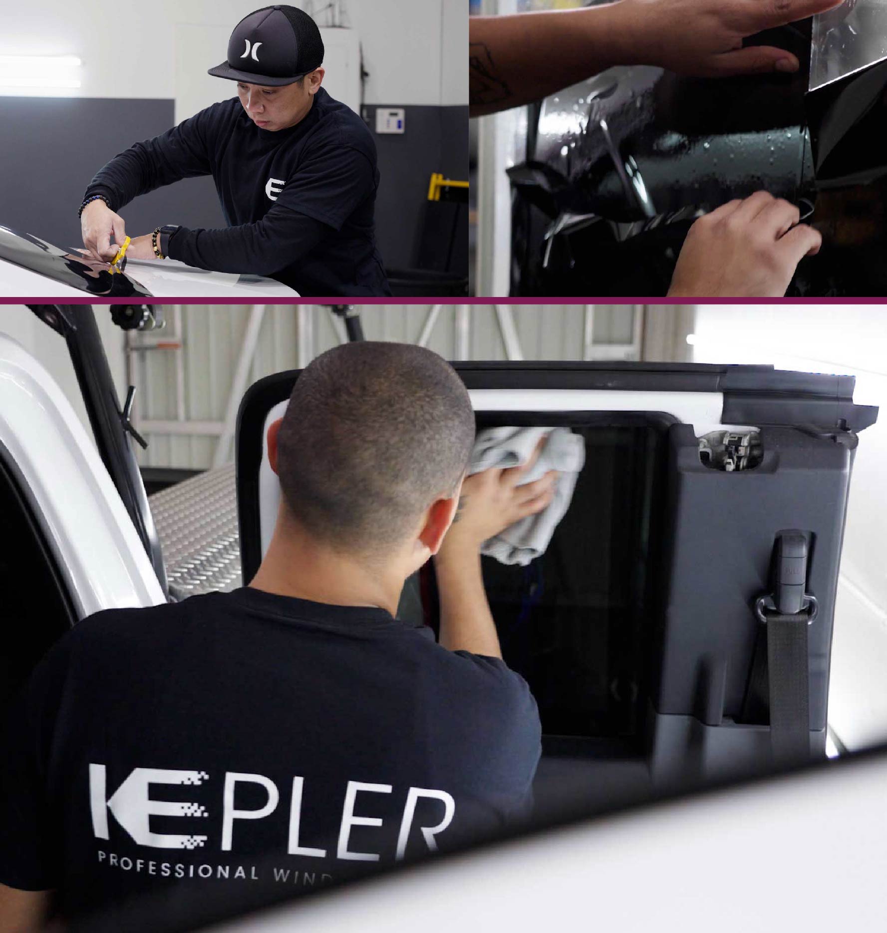 Kepler Dealer Installing Automotive Window Tint in Florida