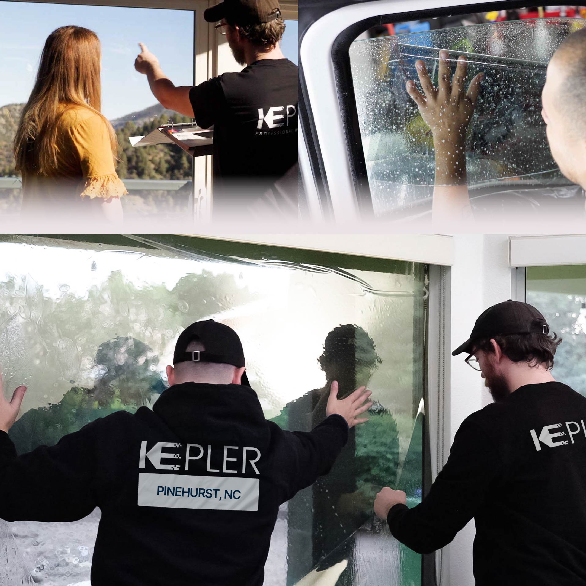 Kepler Specialist Performing Commercial Window Tinting in Pinehurst Pinehurst
