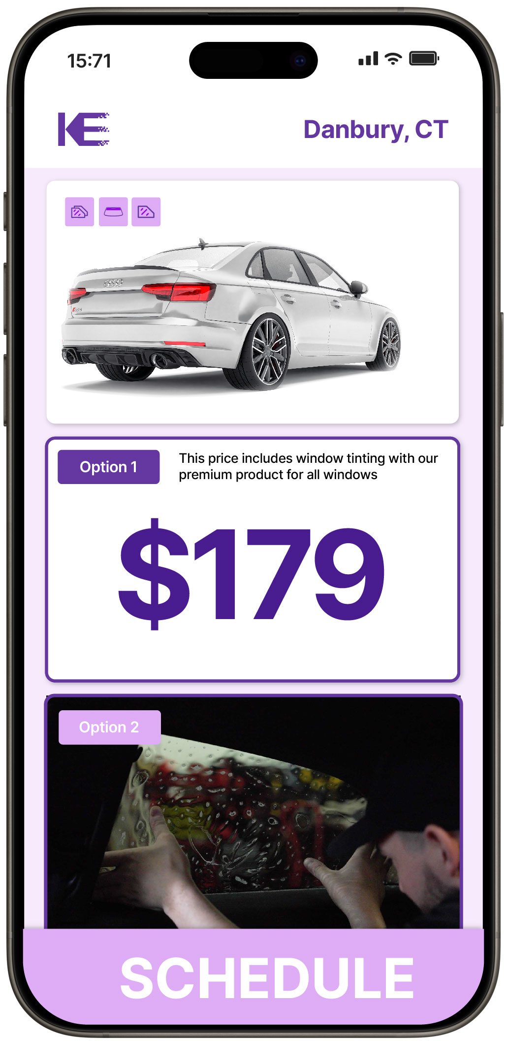 View Reasonable Car Window Tinting Rates in Danbury, Connecticut