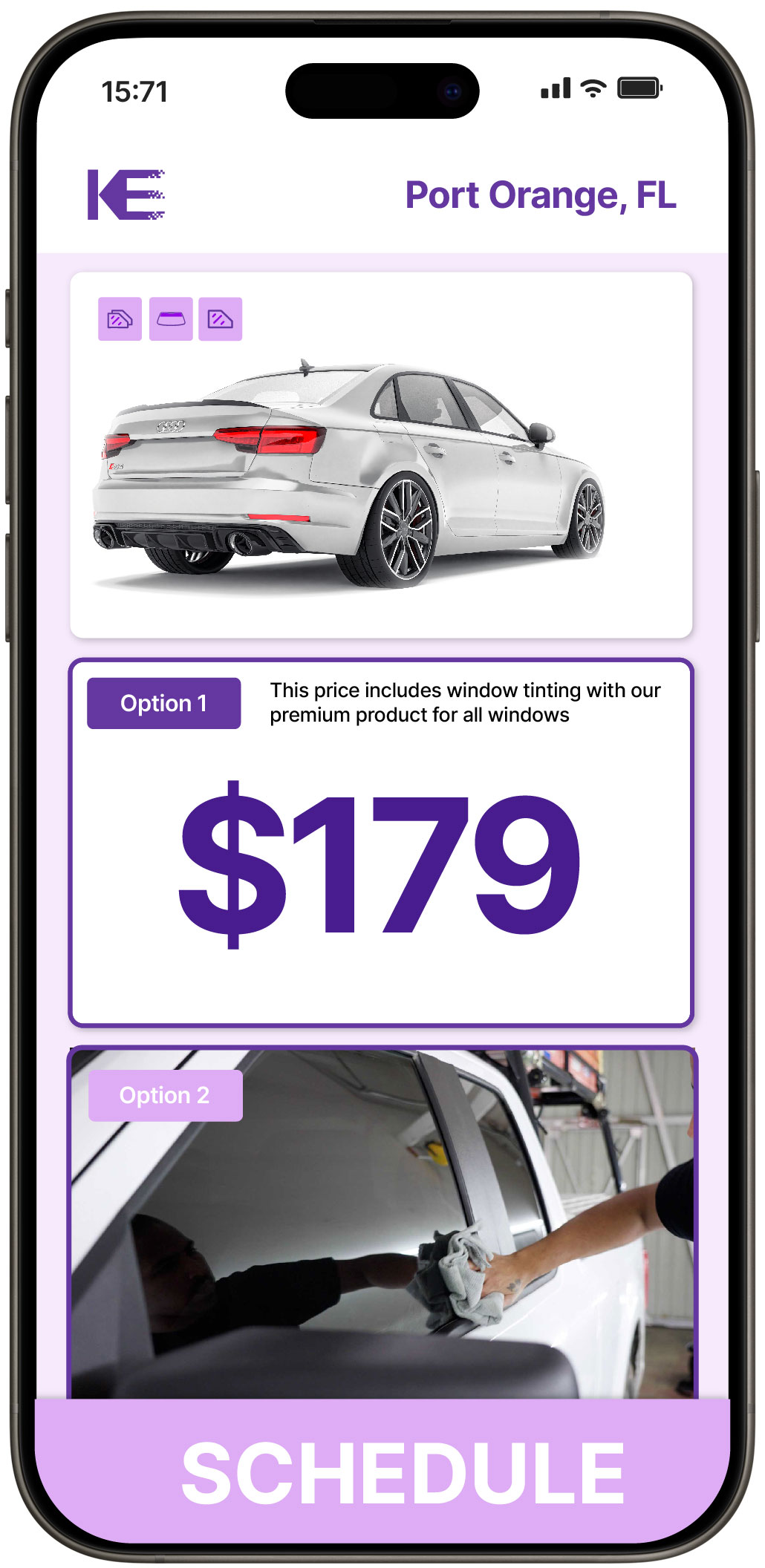 View Reasonable Car Window Tinting Prices in Port Orange, Florida