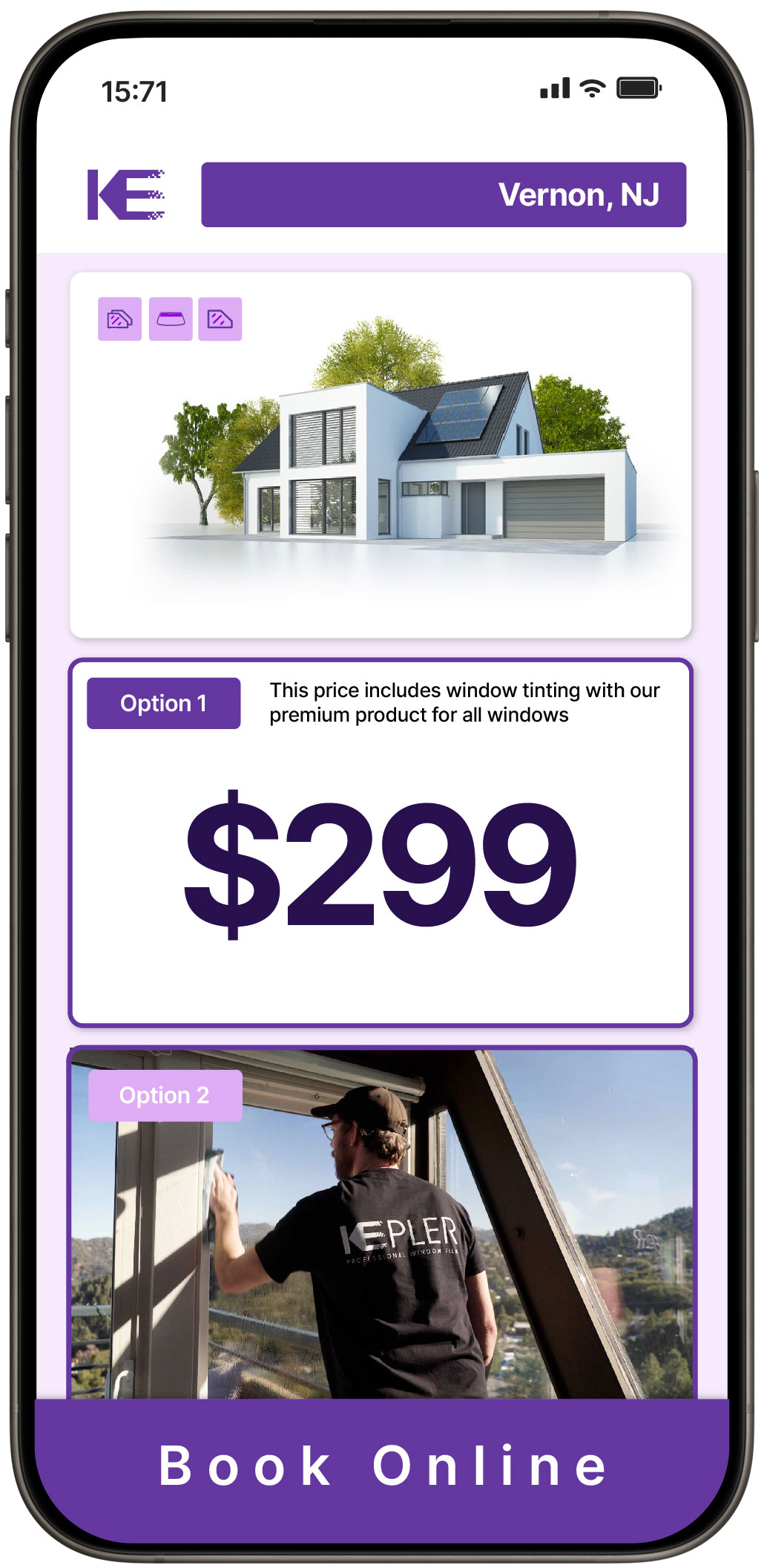 View Competitive Home Window Tinting Costs in Vernon, New Jersey