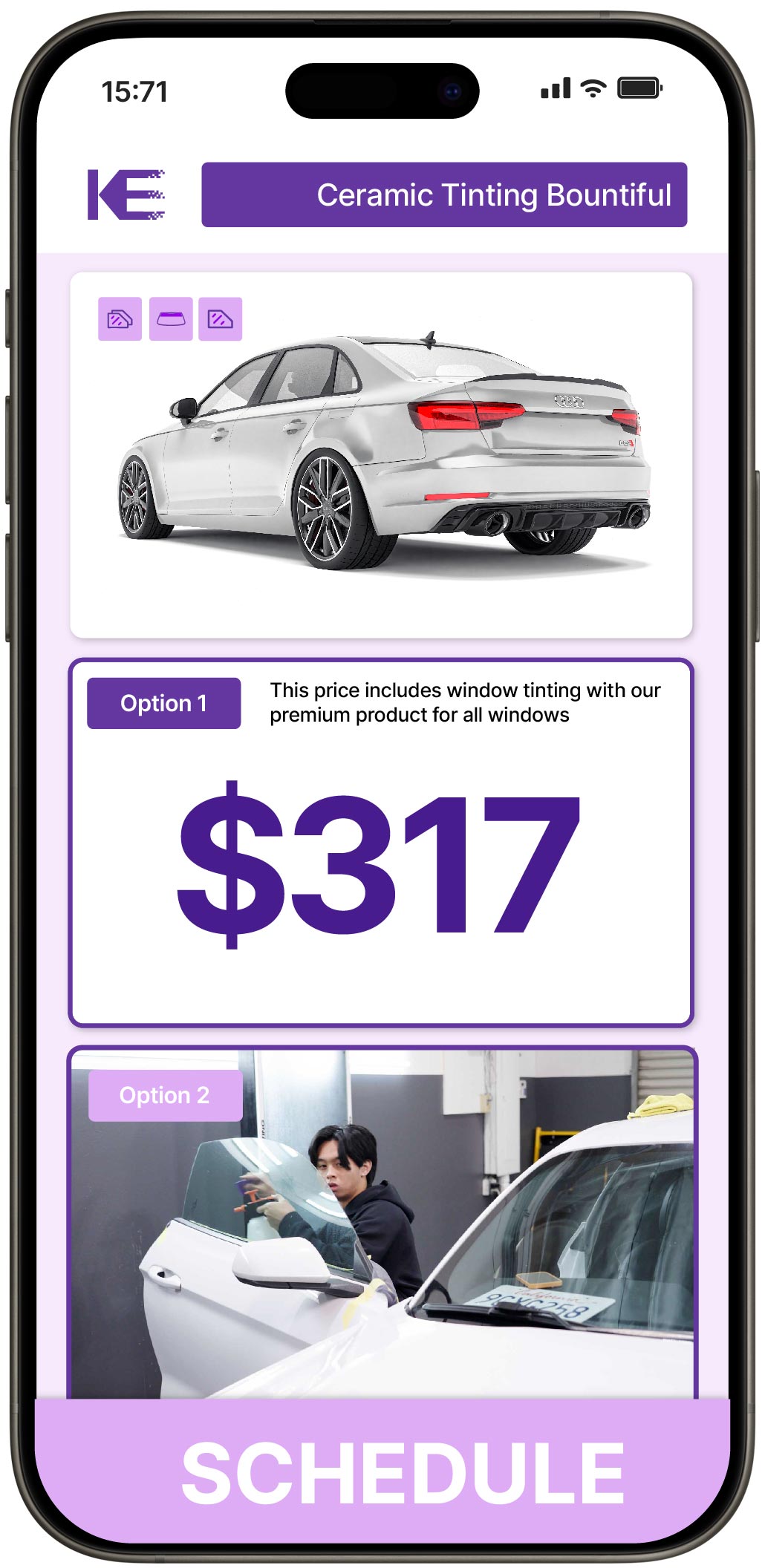View Competitive Ceramic Window Tinting Prices in Bountiful, Utah
