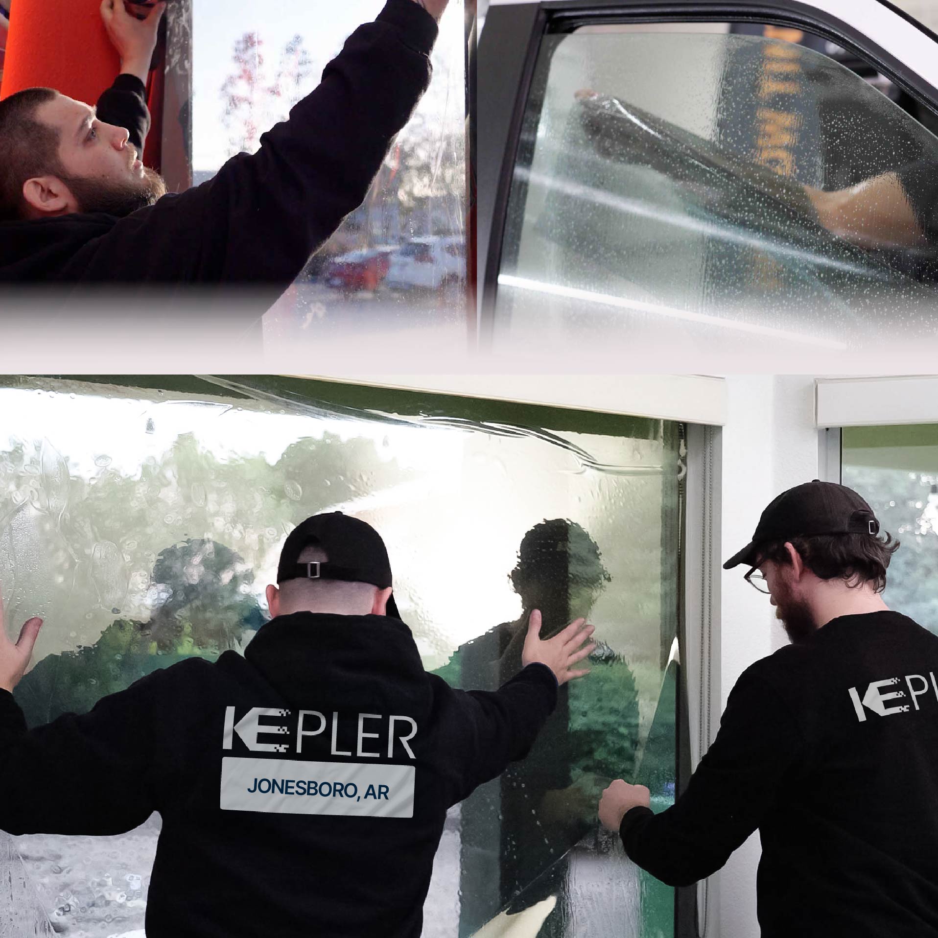 Kepler Specialist Performing Commercial Window Tinting in Jonesboro Jonesboro